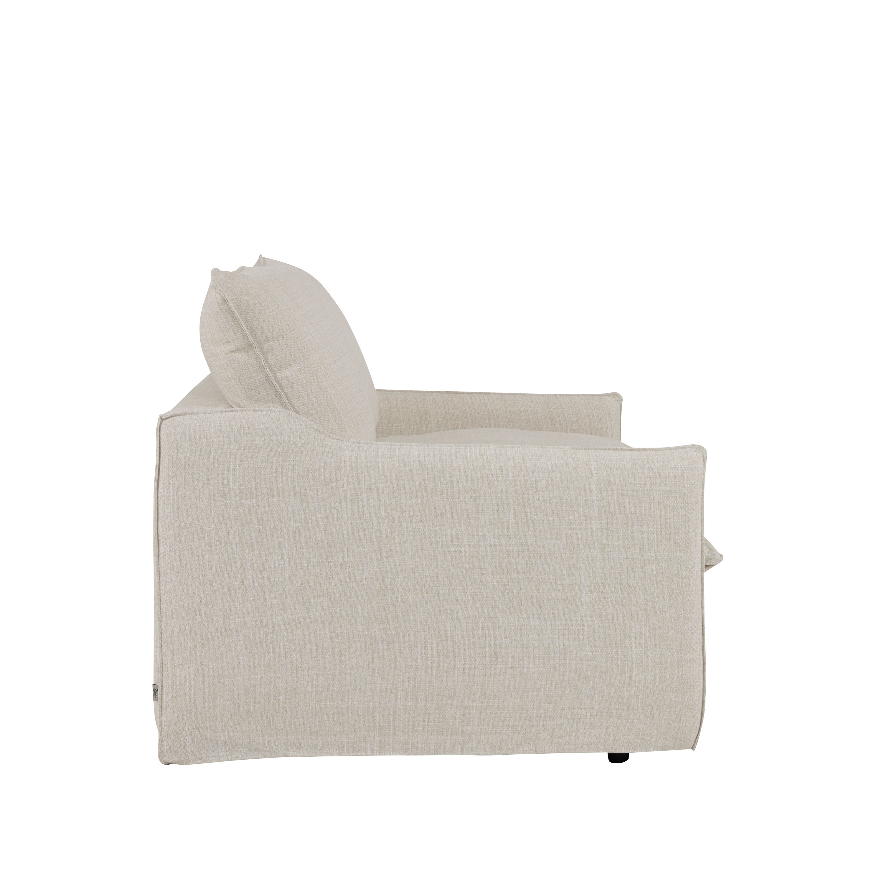 Sleepo Collection Grace Love Seat Light Linen 136 cm