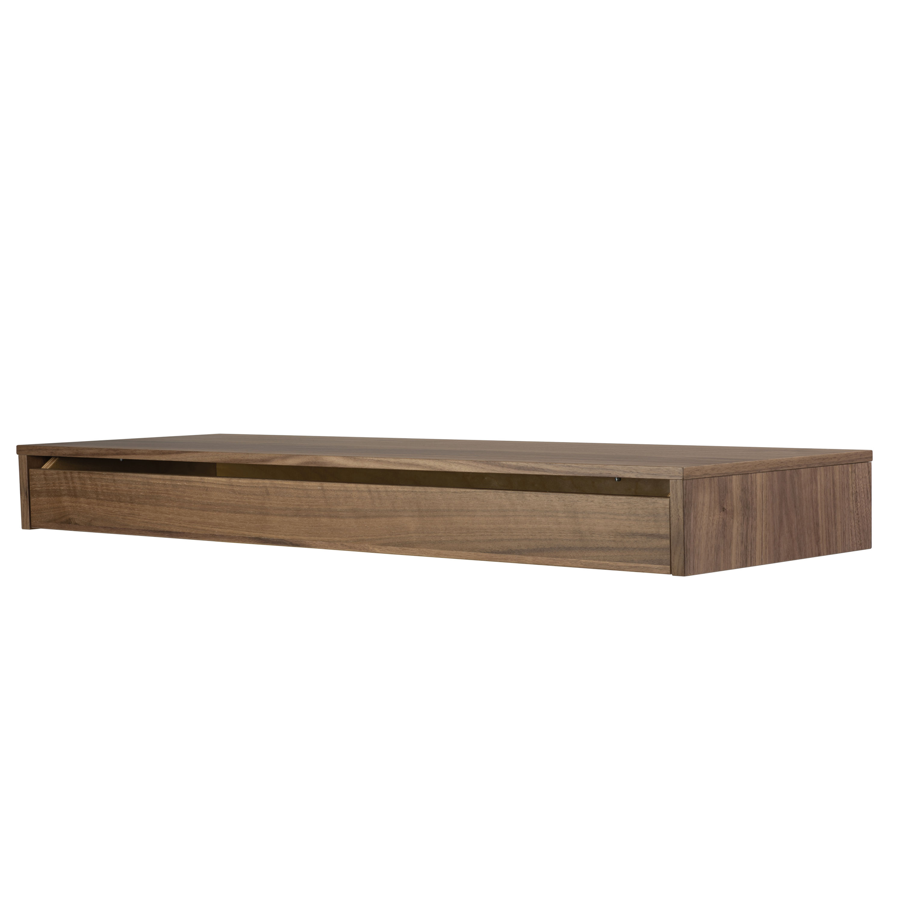 Pythagoras Vägghylla Walnut 27x80cm