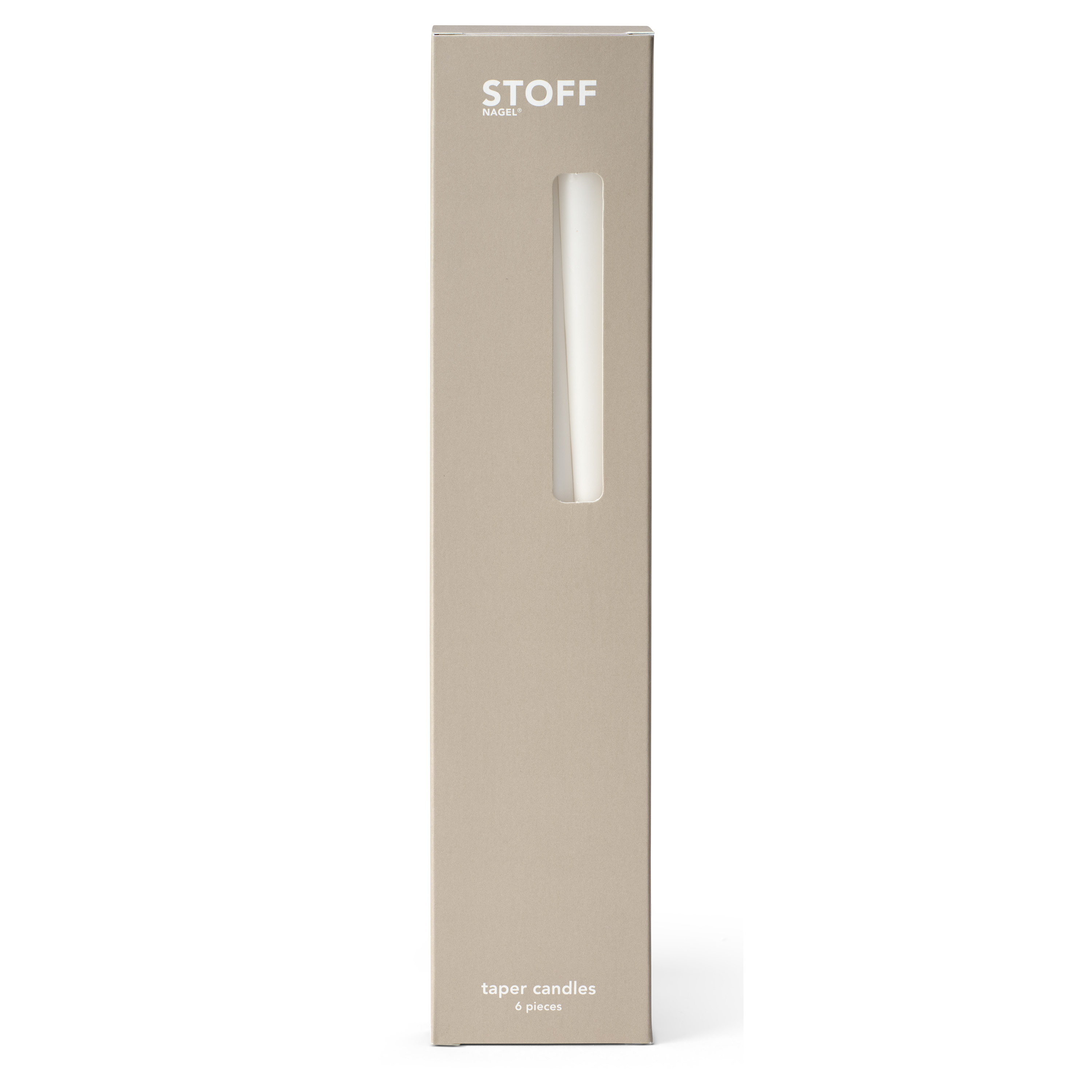 Stoff STOFF Nagel Ljus by Ester &amp; Erik White  6-pack