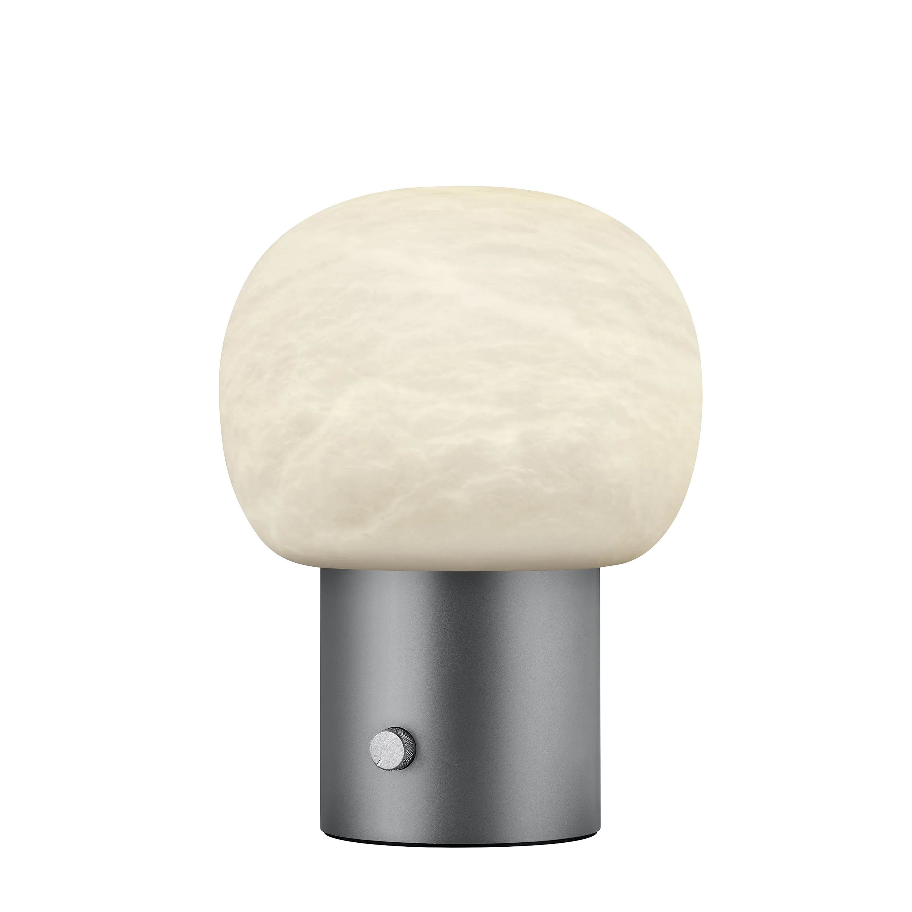 Blomus Iris Bordlampe Gunmetal/White 32cm