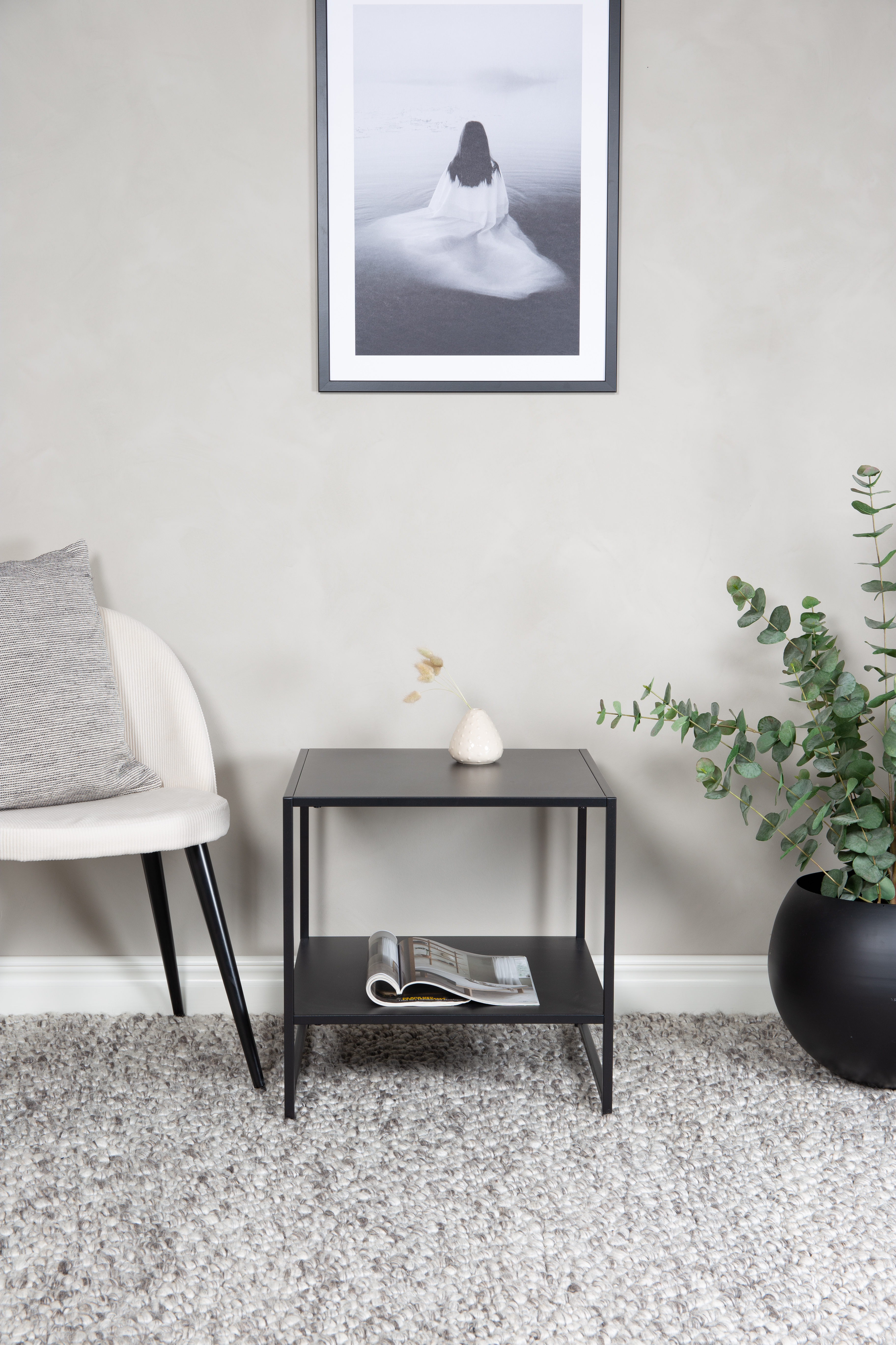 Venture Home Evin Sidobord Svart 51cm