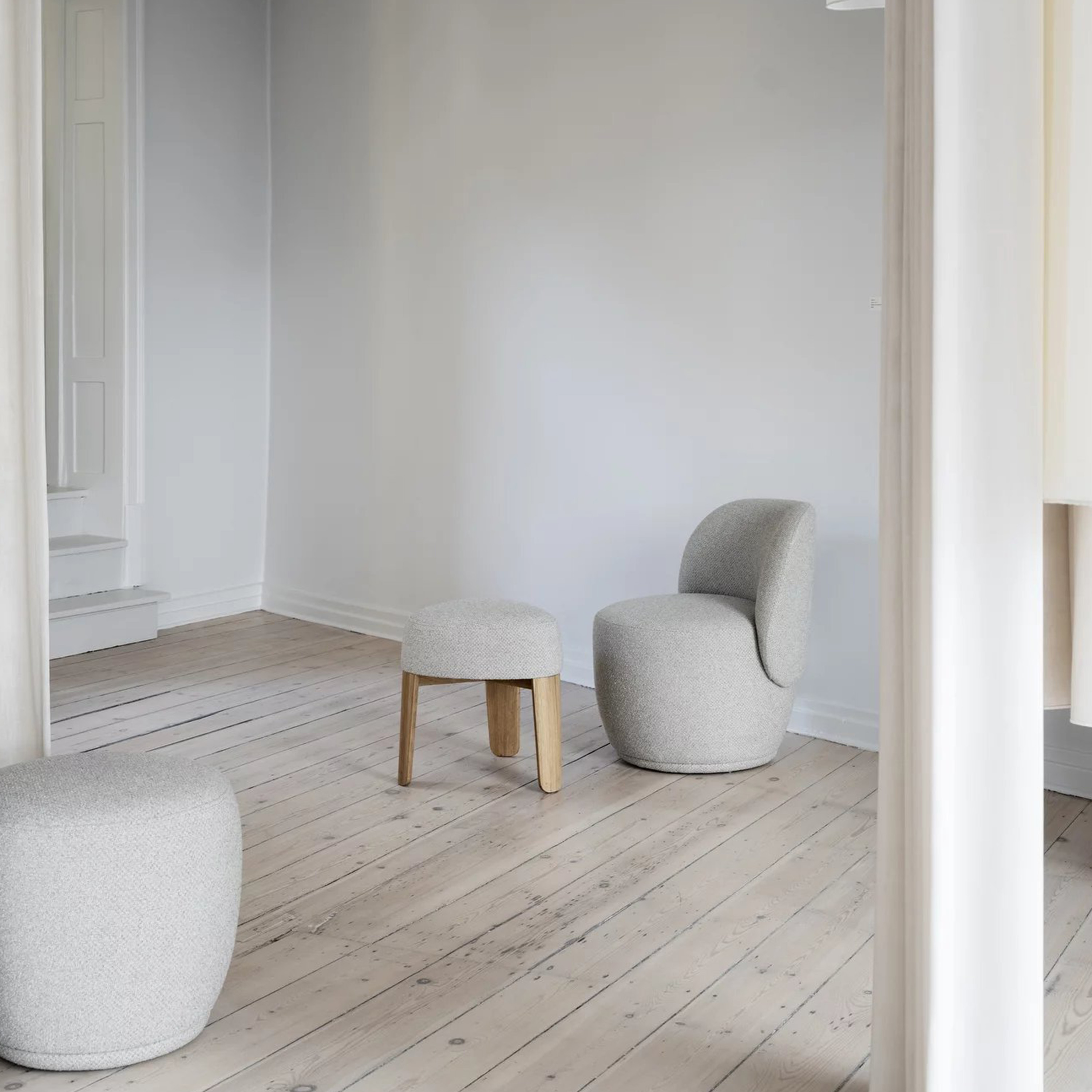 Blomus Kuon Jakkara Boucla Beige 45cm