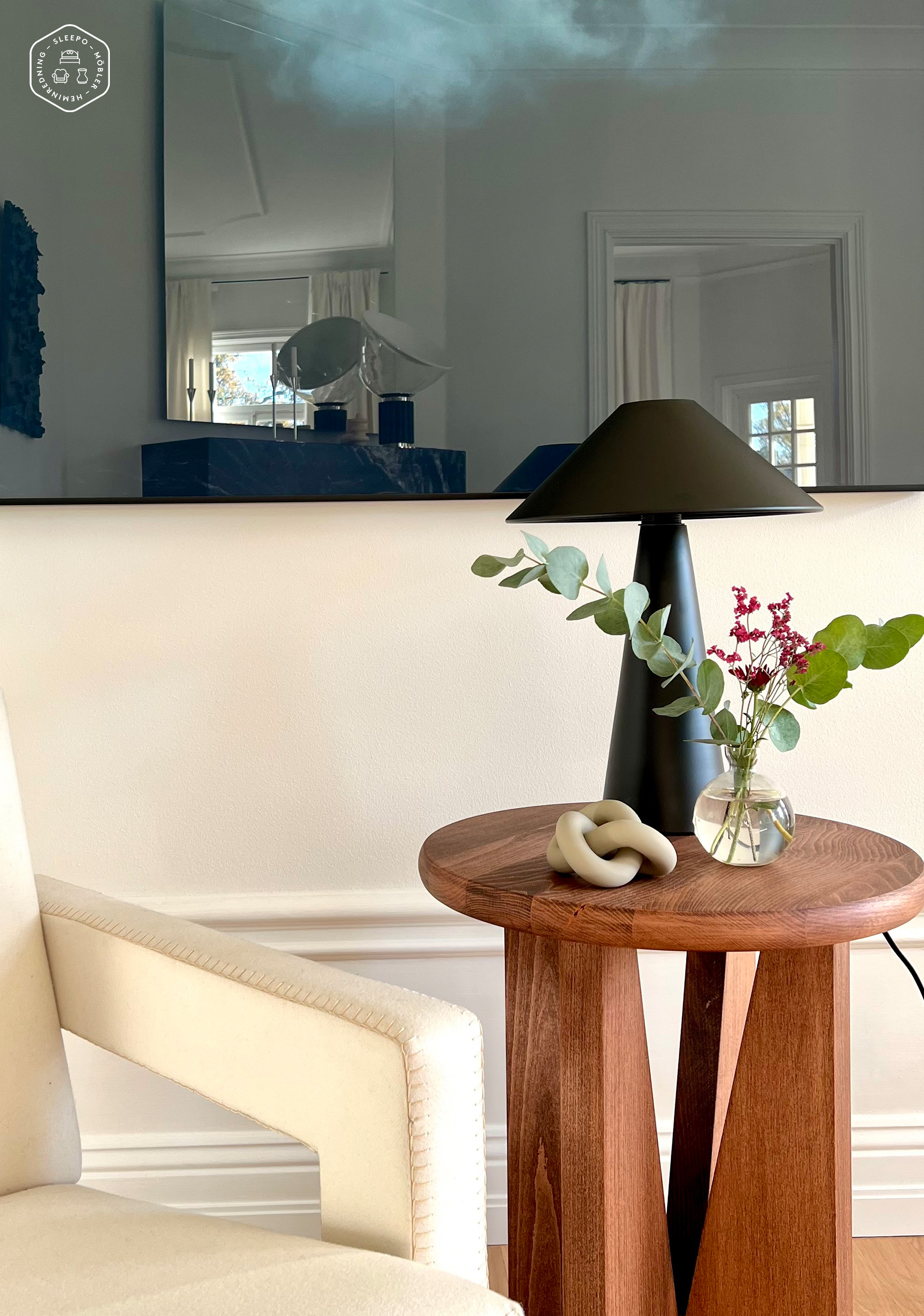 Globen Lighting Cannes Tischlampe Schwarz