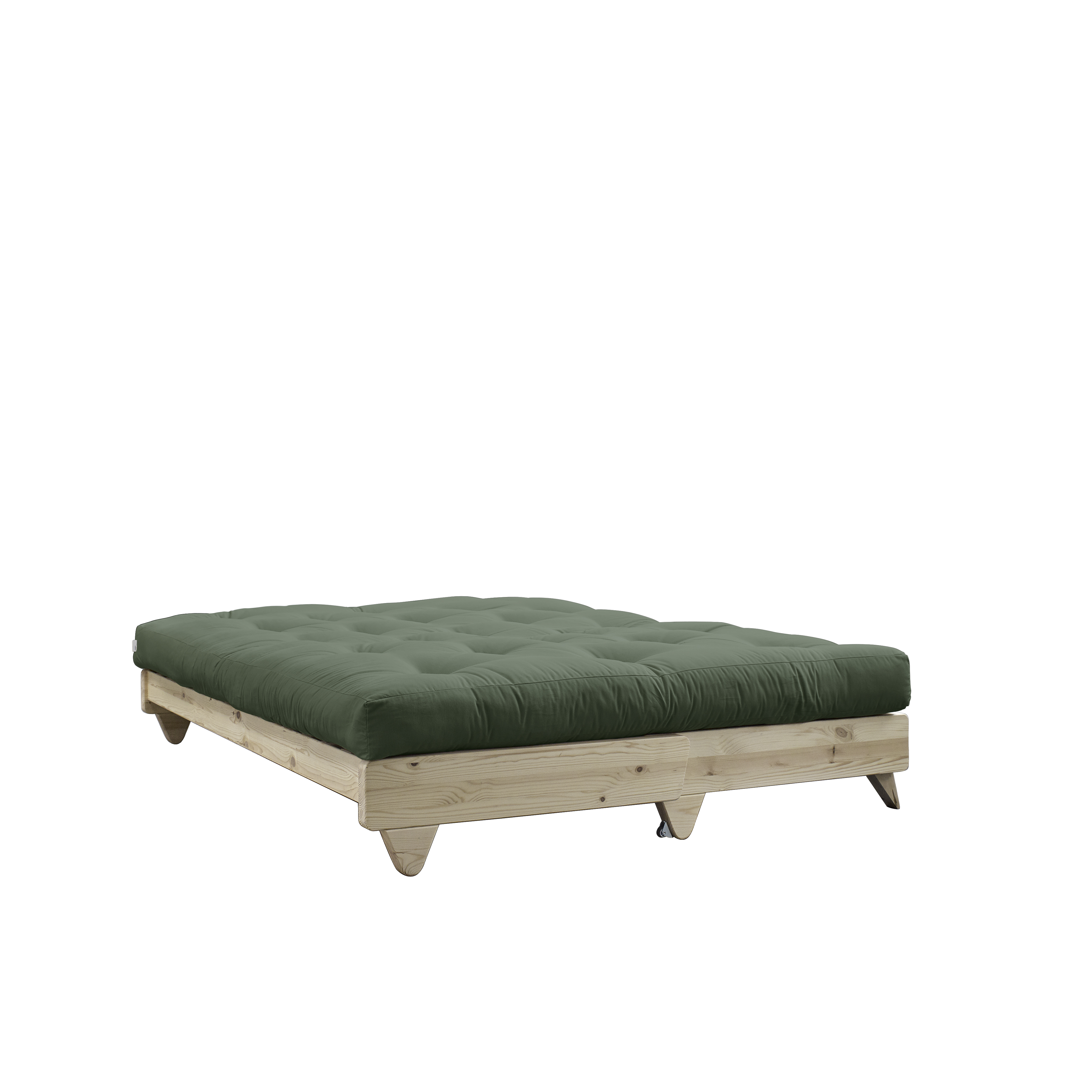 Karup Design Fresh Schlafsofa Natur/Olivgrün 200cm