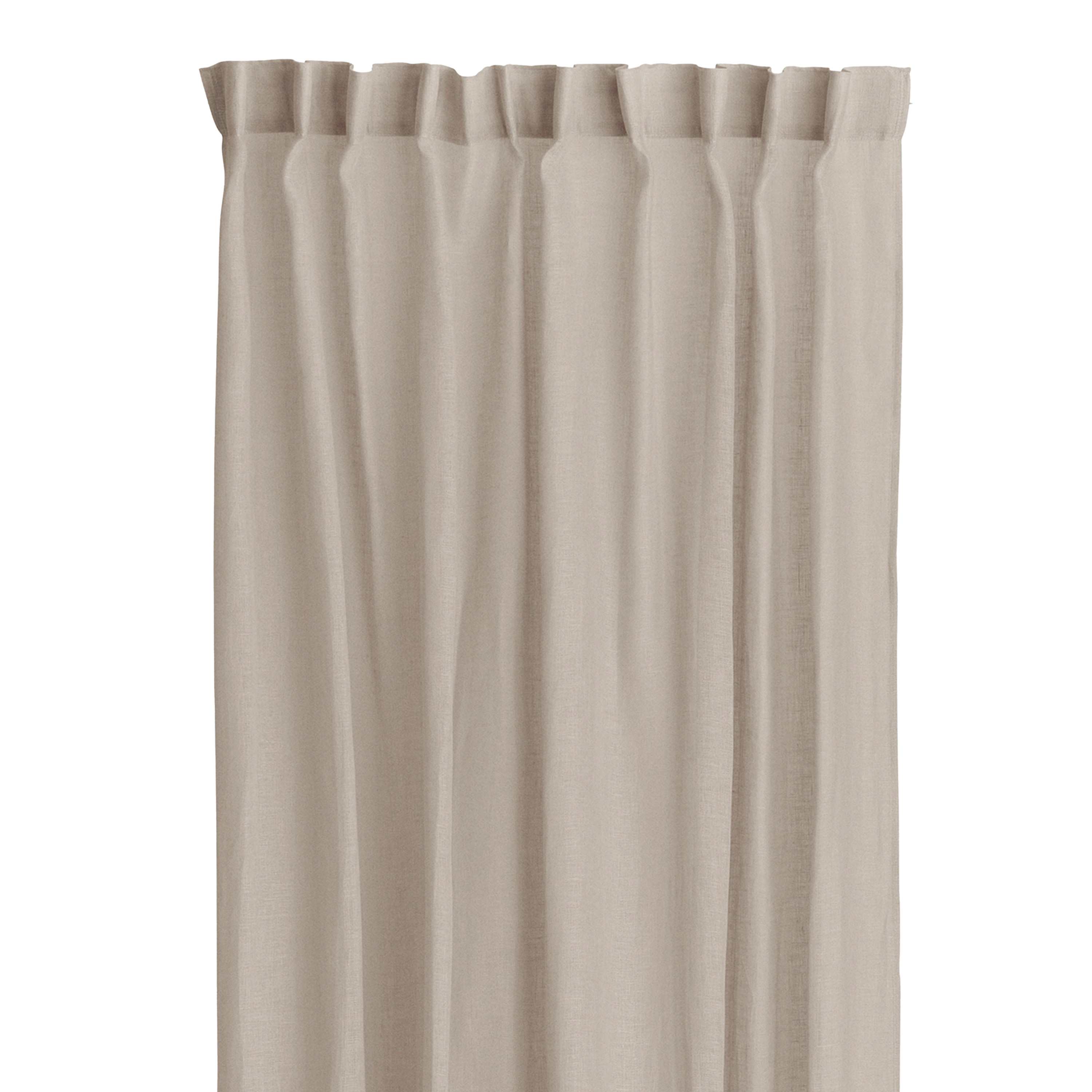 Dalsland Lengte gordijn Linnen Mother of Pearl 250cm