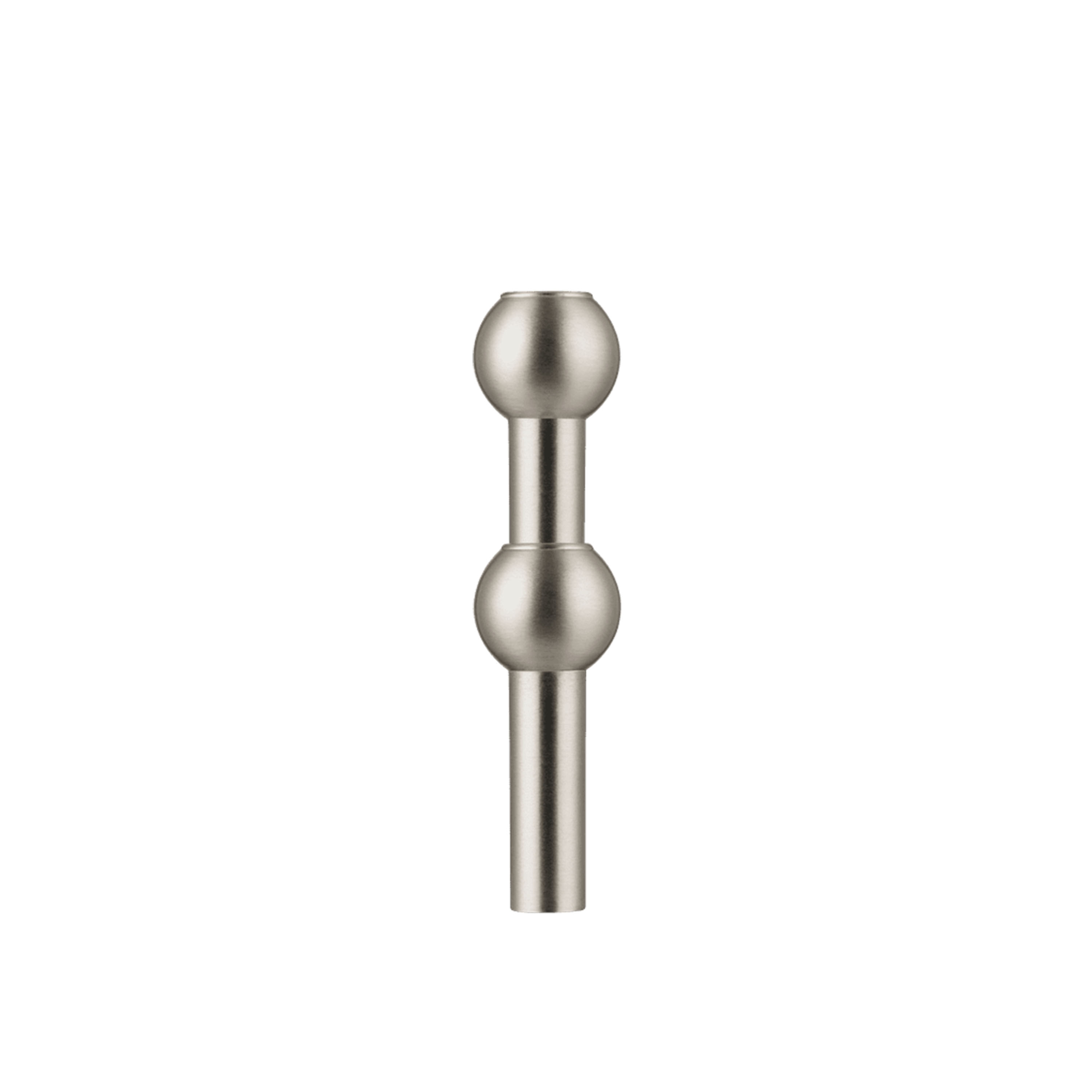 STOFF Nagel Vas Brushed Chrome