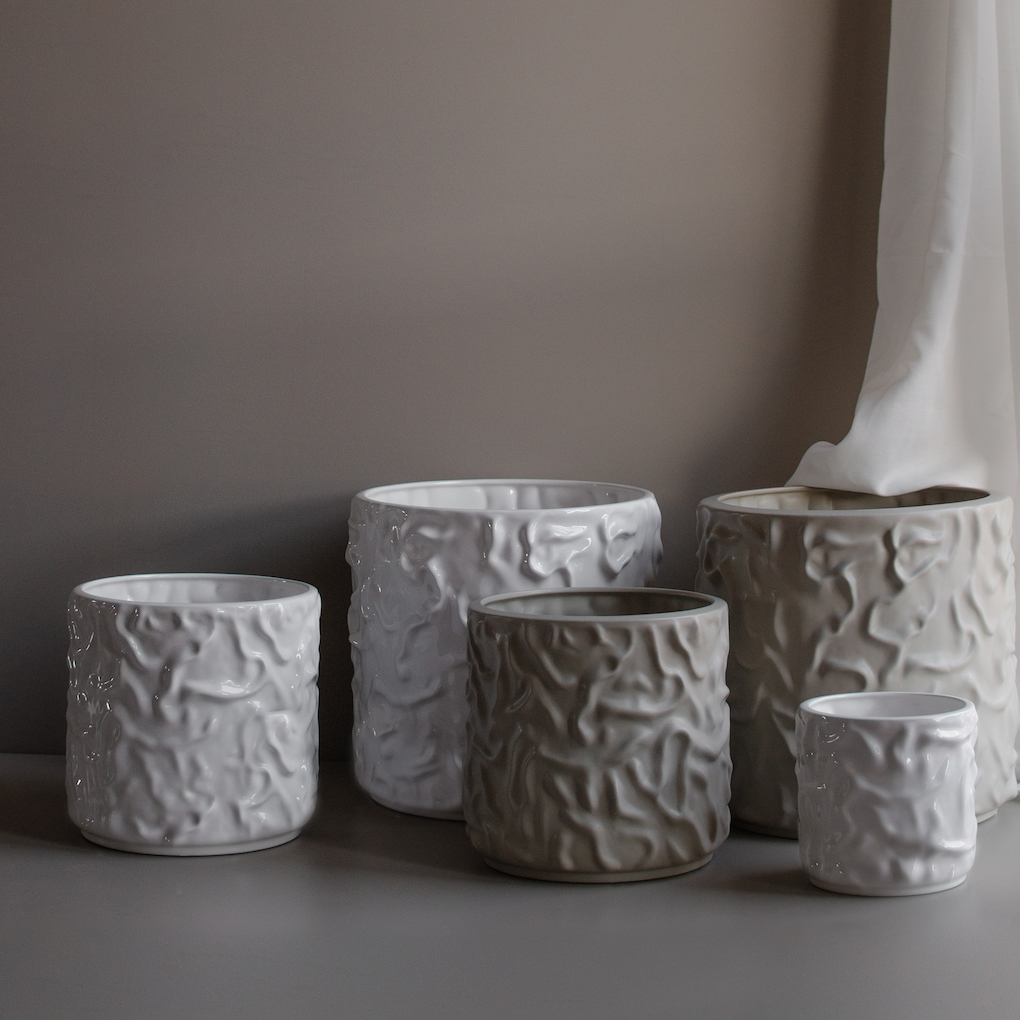 DBKD Swoon Kruka Shiny White Medium