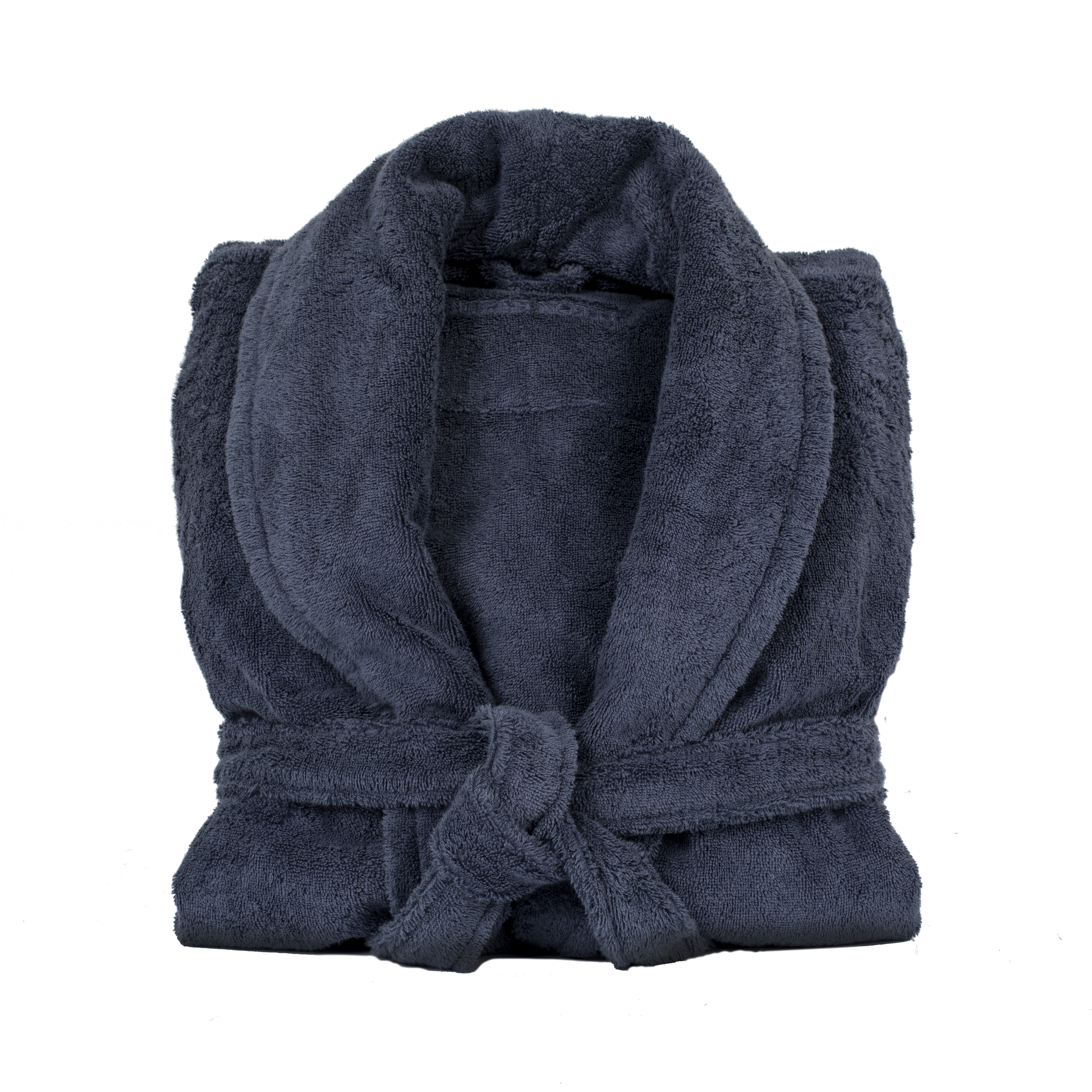 Mille Notti - Fontana Bademantel BIO Dunkelblau M - Morgenmäntel