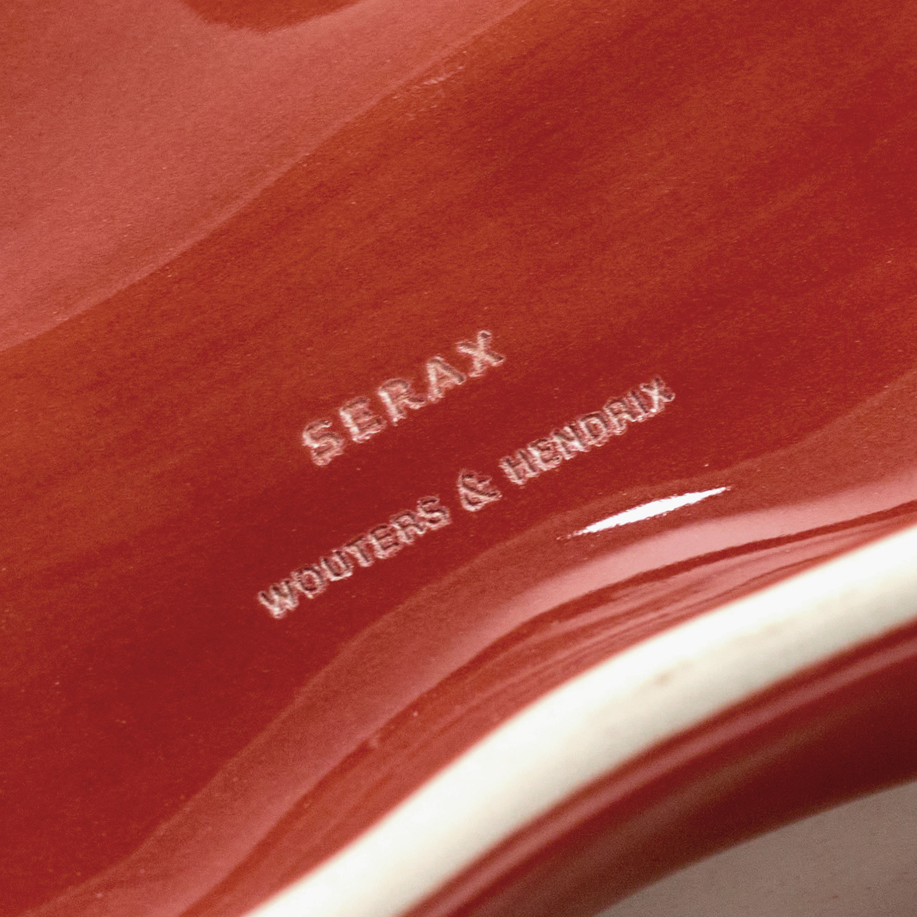 Serax Les Objets Mouleversants Skål White/Red 3-pack