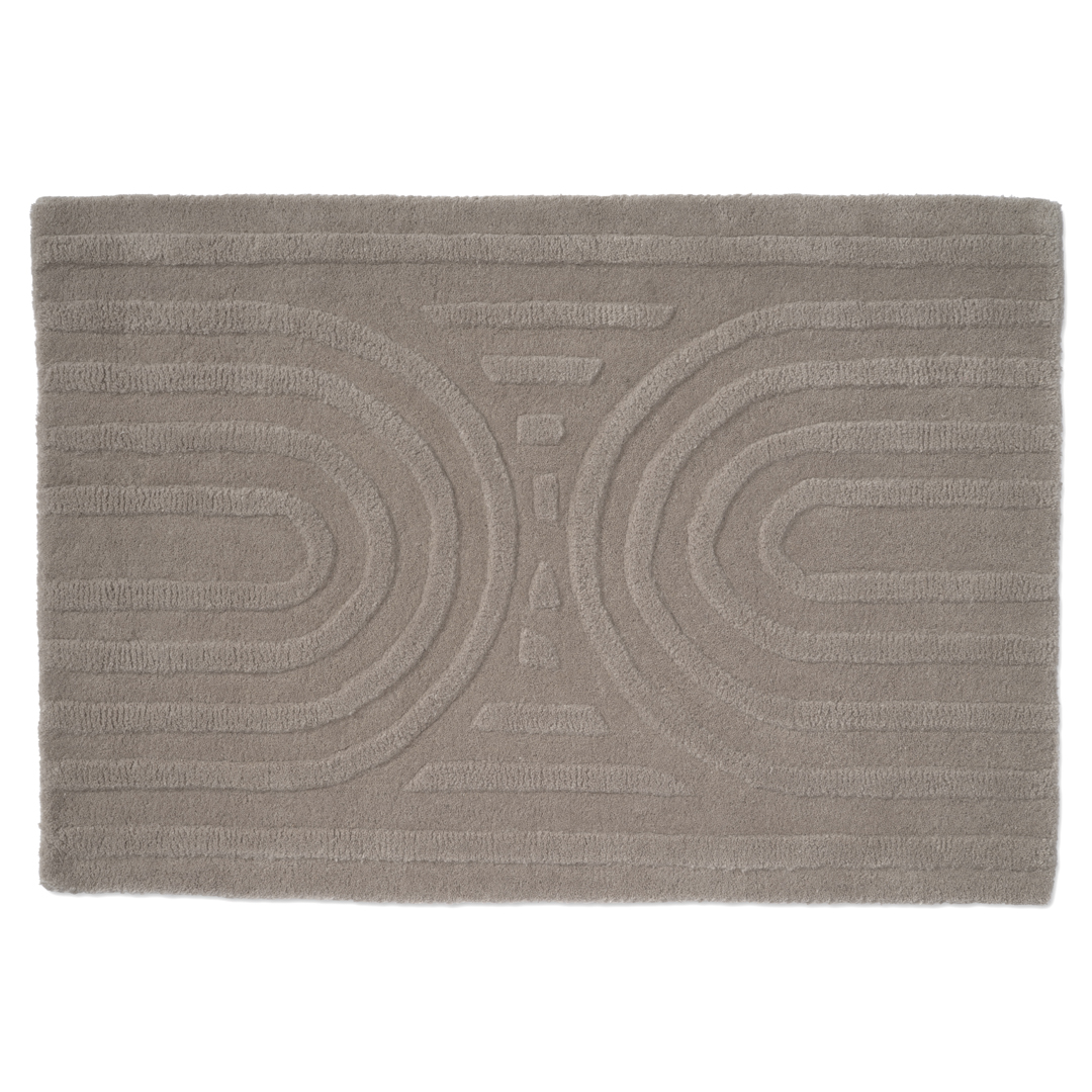 Classic Collection - Curve Dørmatte Sølv 60x90 - Dørmatter