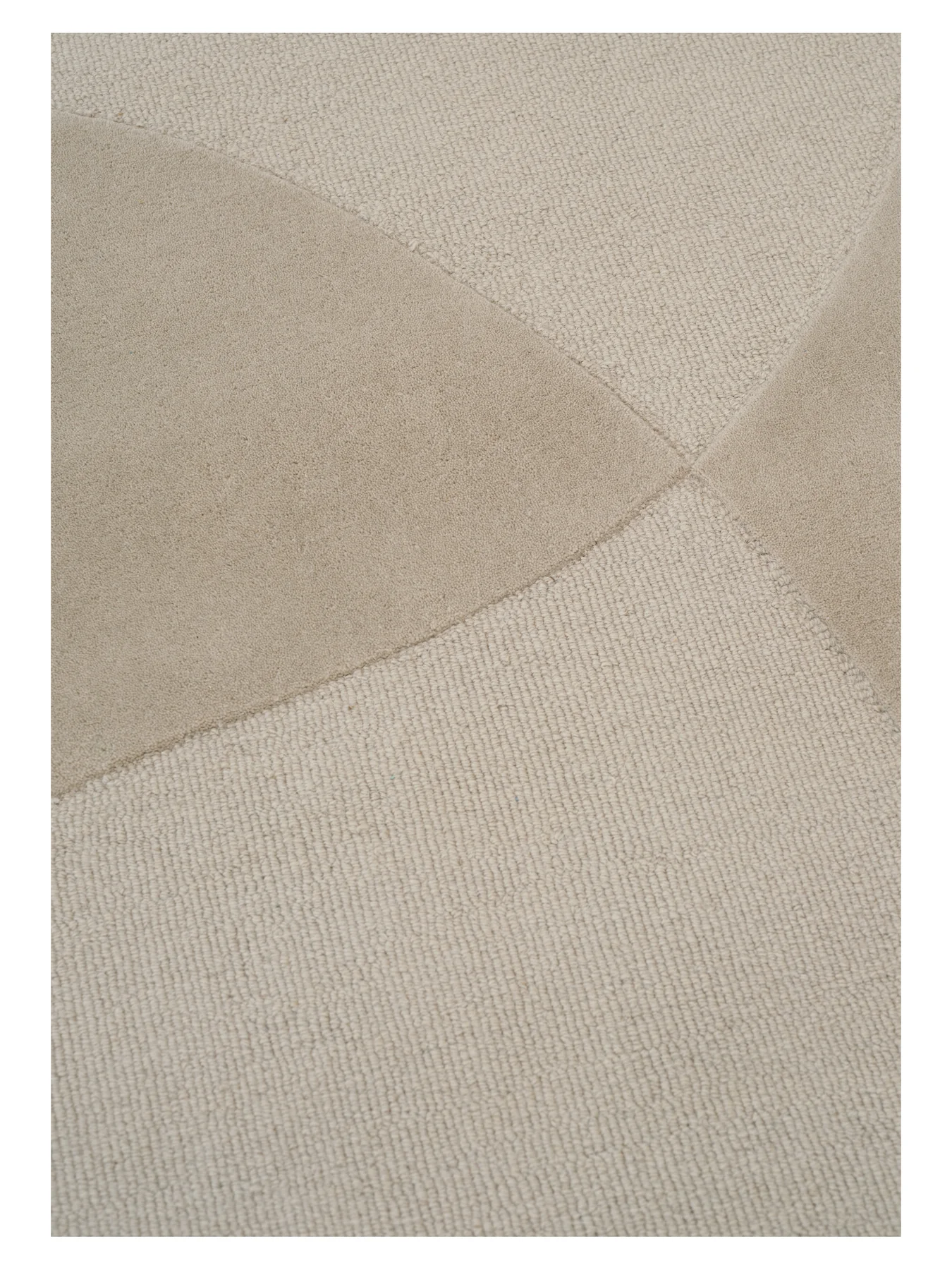 Linie Design Split Plains Ullmatta Beige 250x350