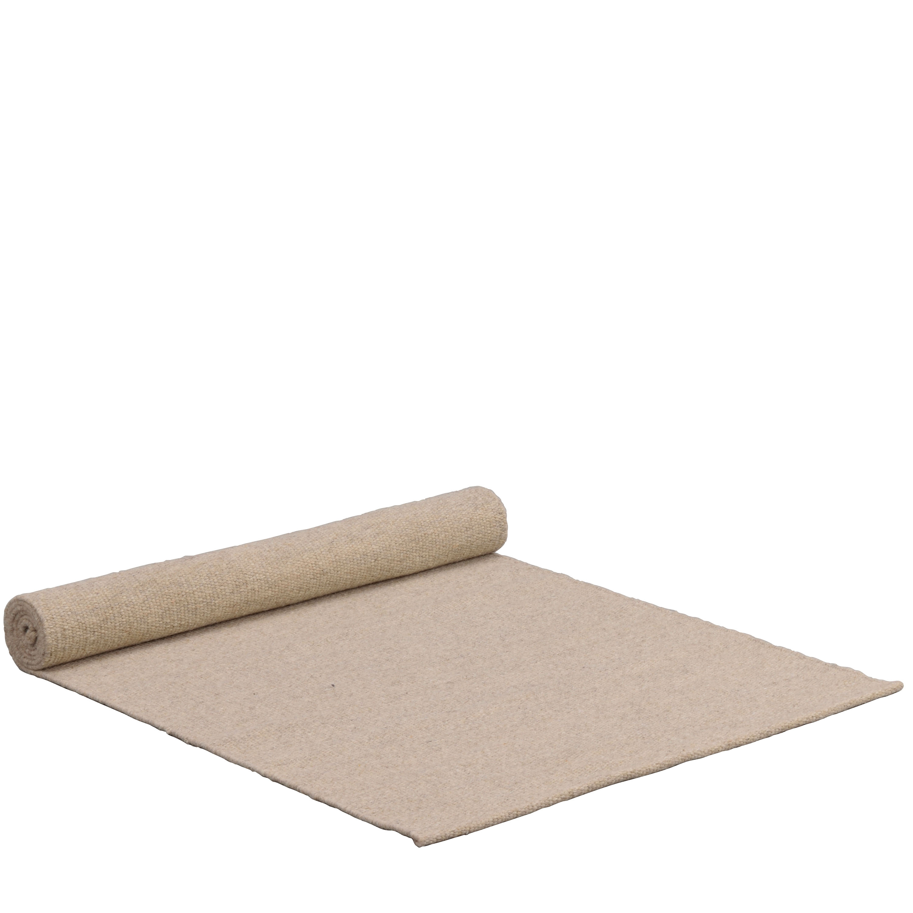 Moorfields Wollteppich Beige 80x200