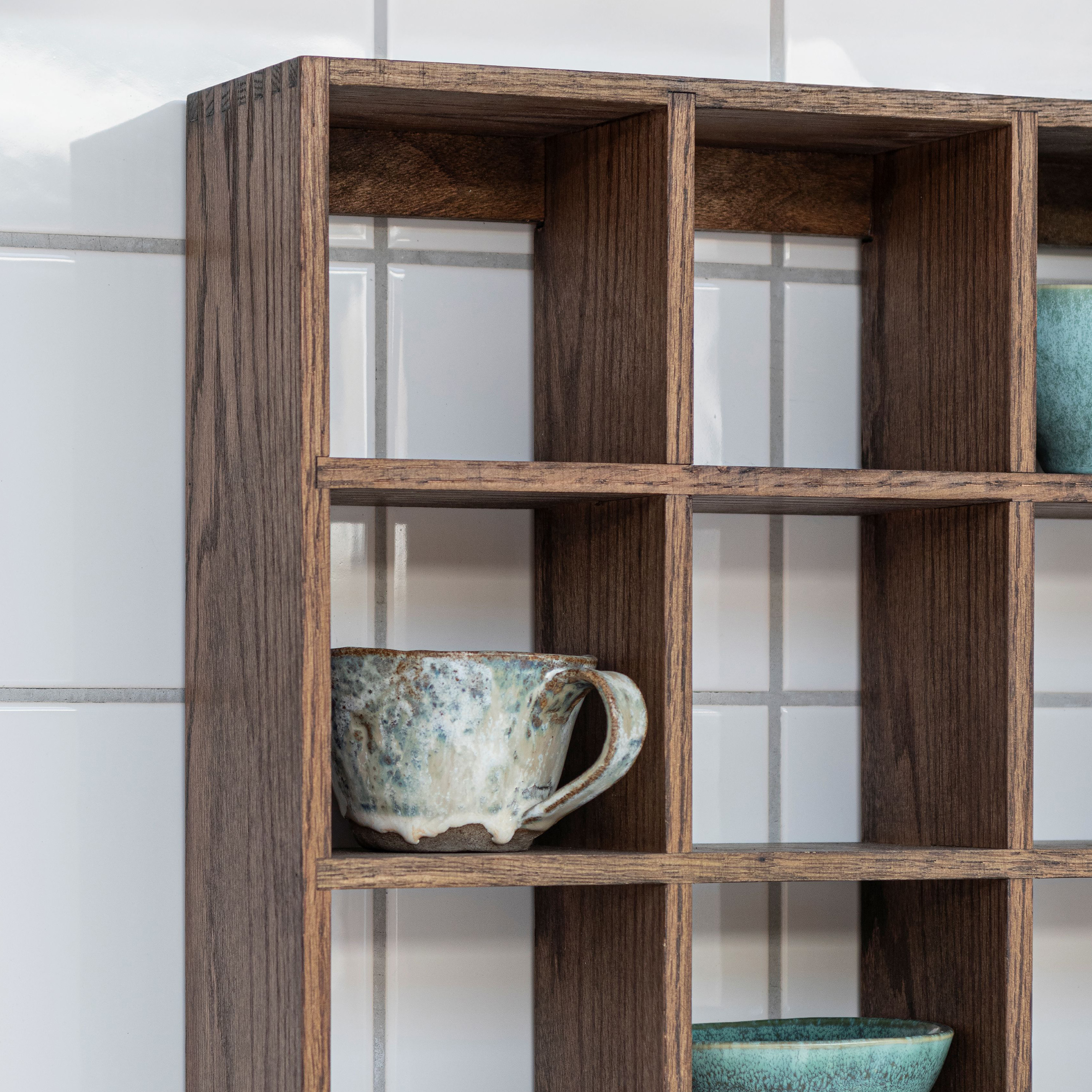 Mette Ditmer Showcase  Set Box Hylly Tumma Öljytty