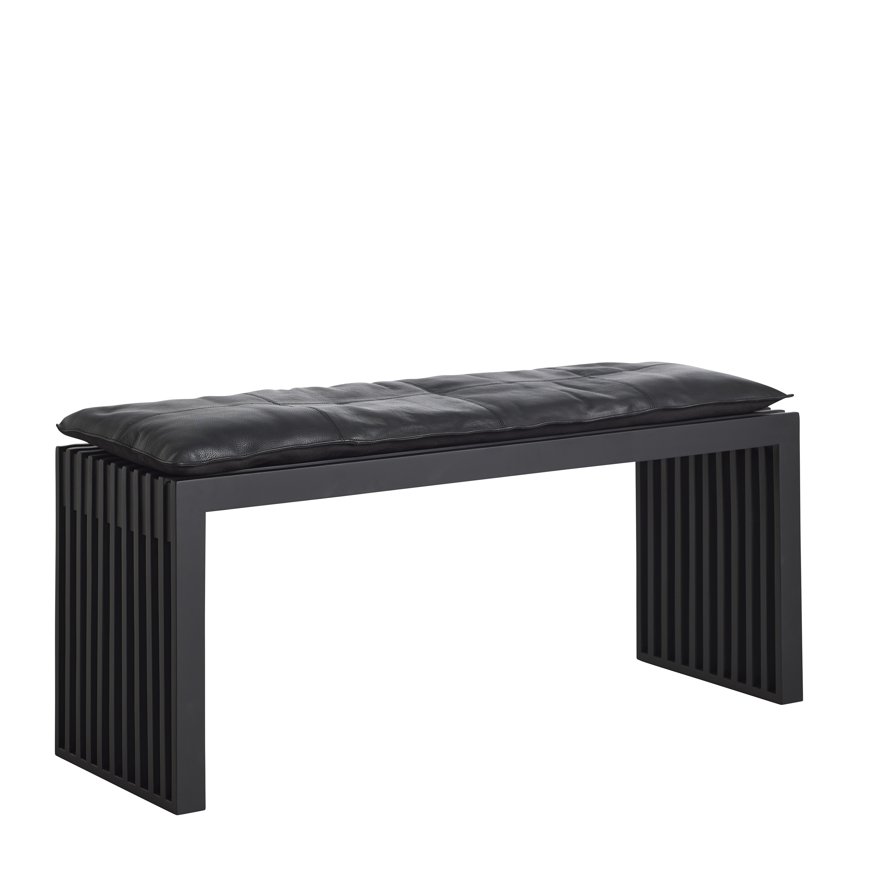 Rib Bank Schwarz/Schwarz 104cm