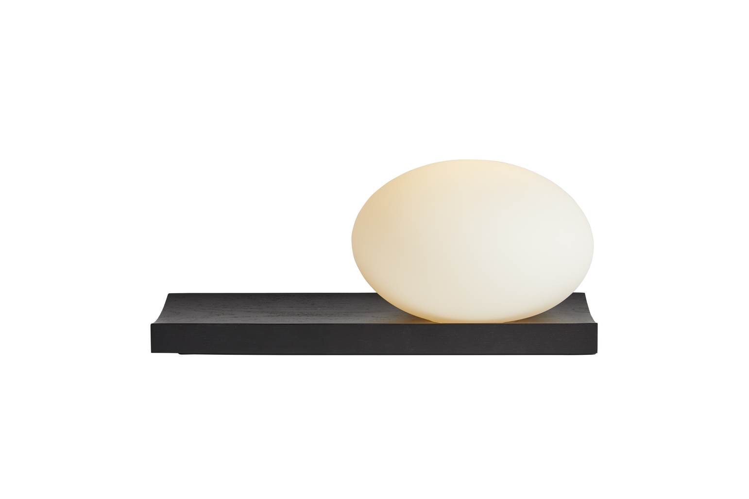 Woud Dew Bord/Vägglampa Opal/Black Ash