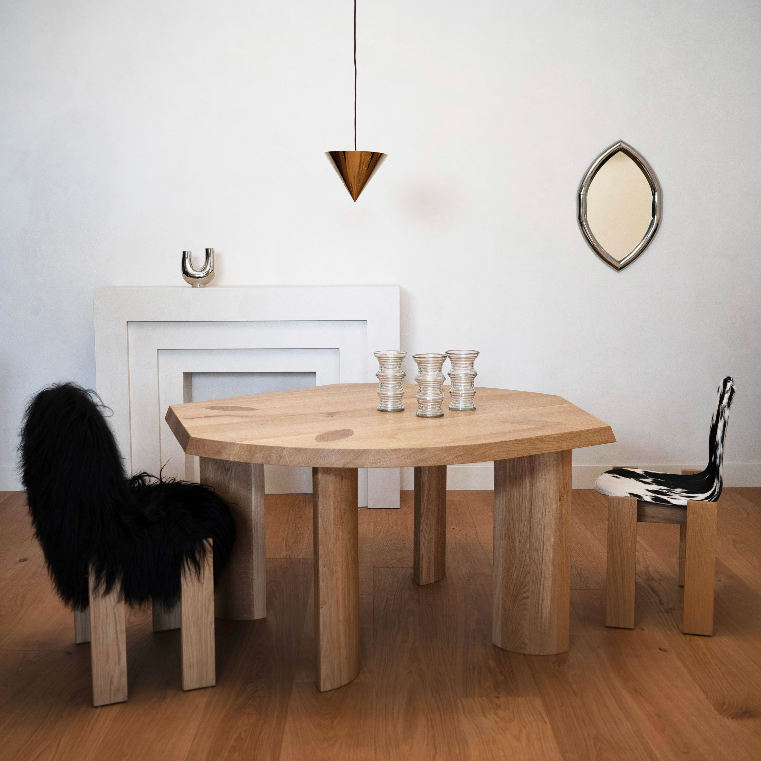 Hein Studio October Deckenlampe Messing