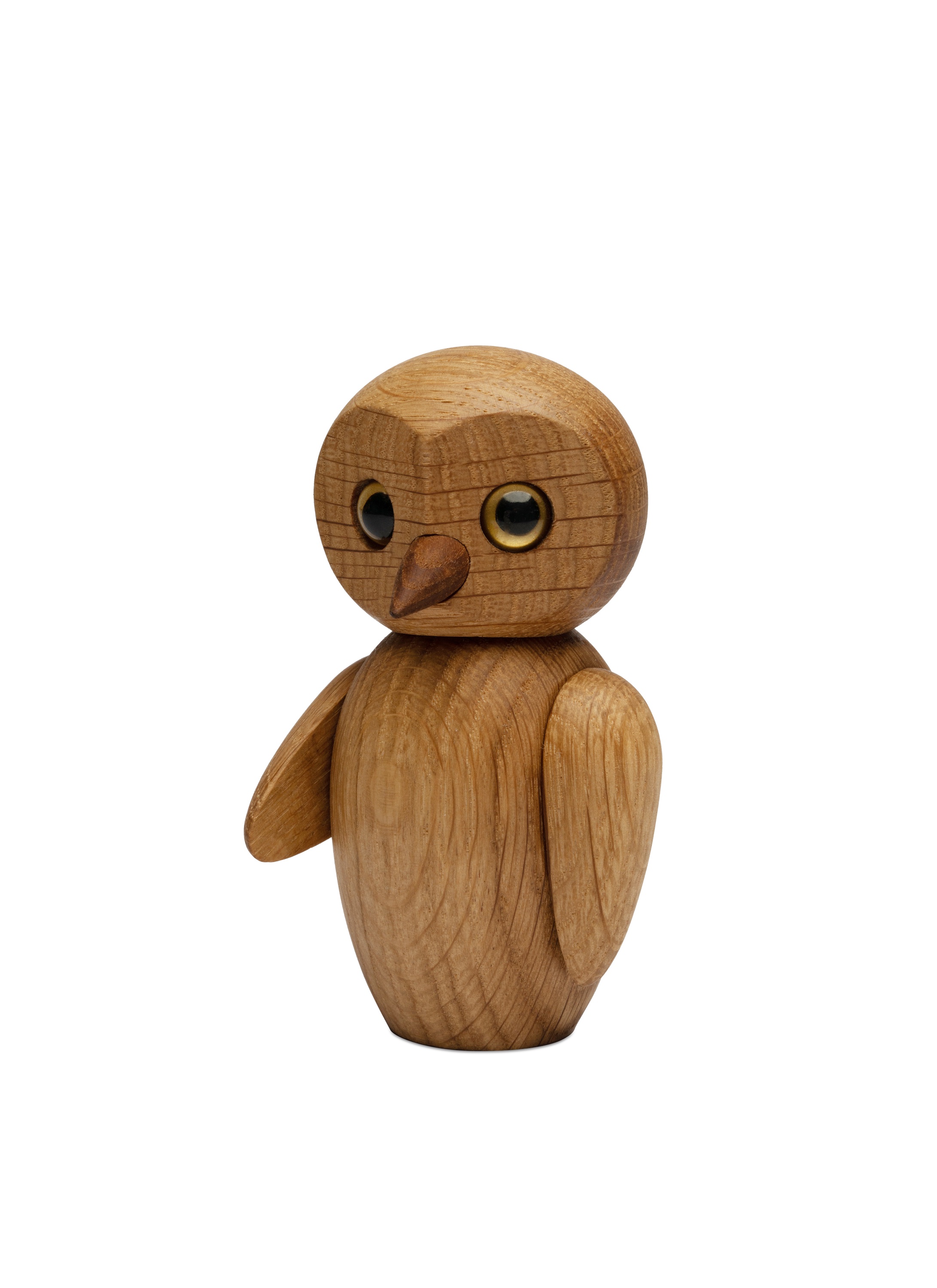 Spring Copenhagen Clever Ugle Dekorasjon Eik 10cm