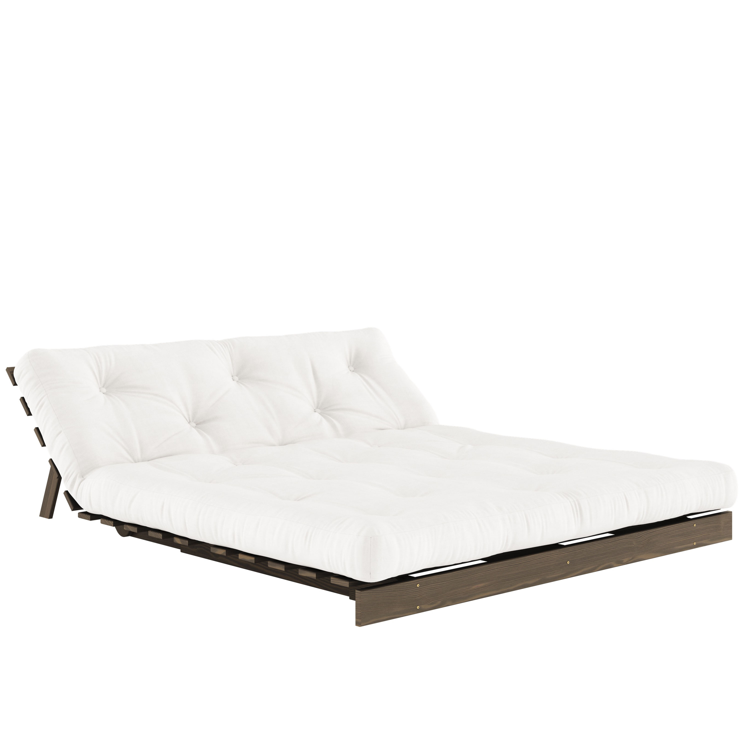Karup Design Roots Vuodesohva Ruskea/Natural 160cm