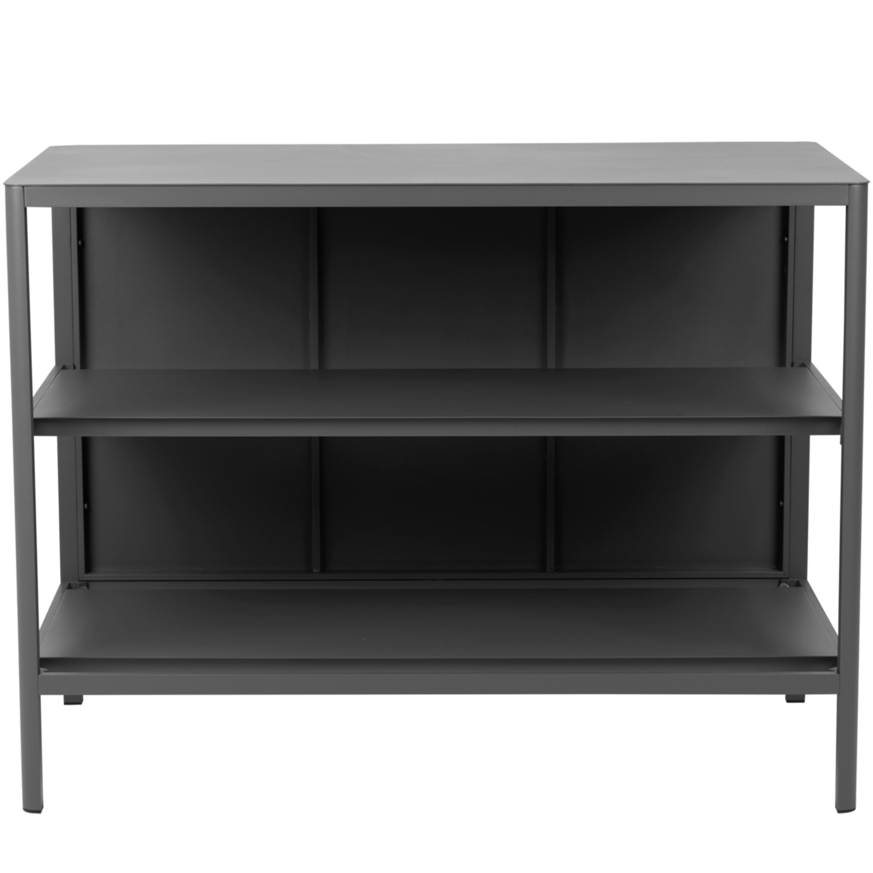 Kelia Utekök m.hyllor Anthracite 121cm