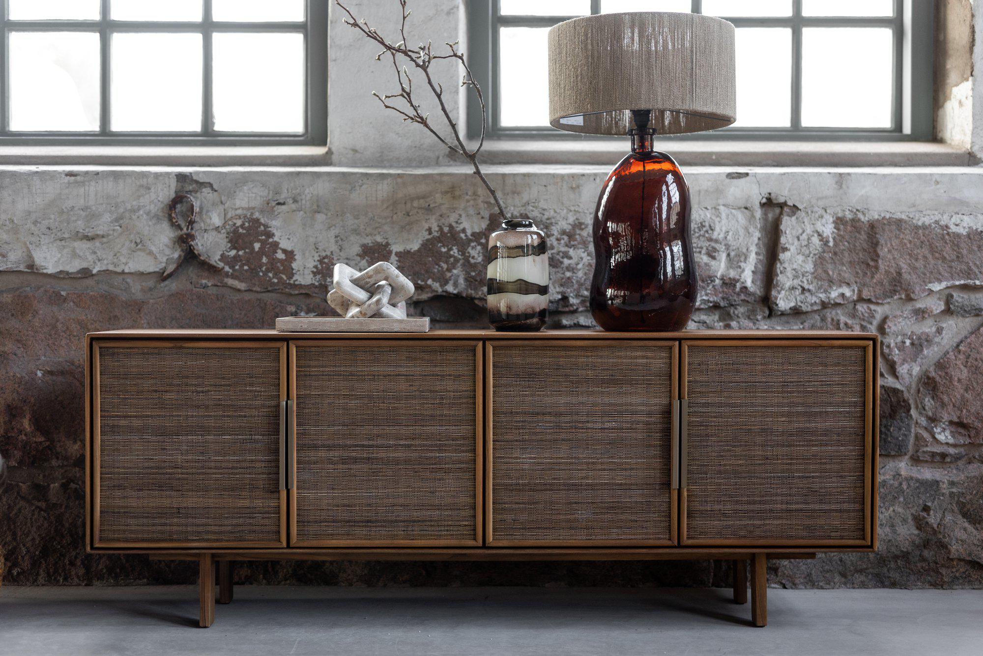 Jakobsdals Mae Rechteckiger Fat Travertin