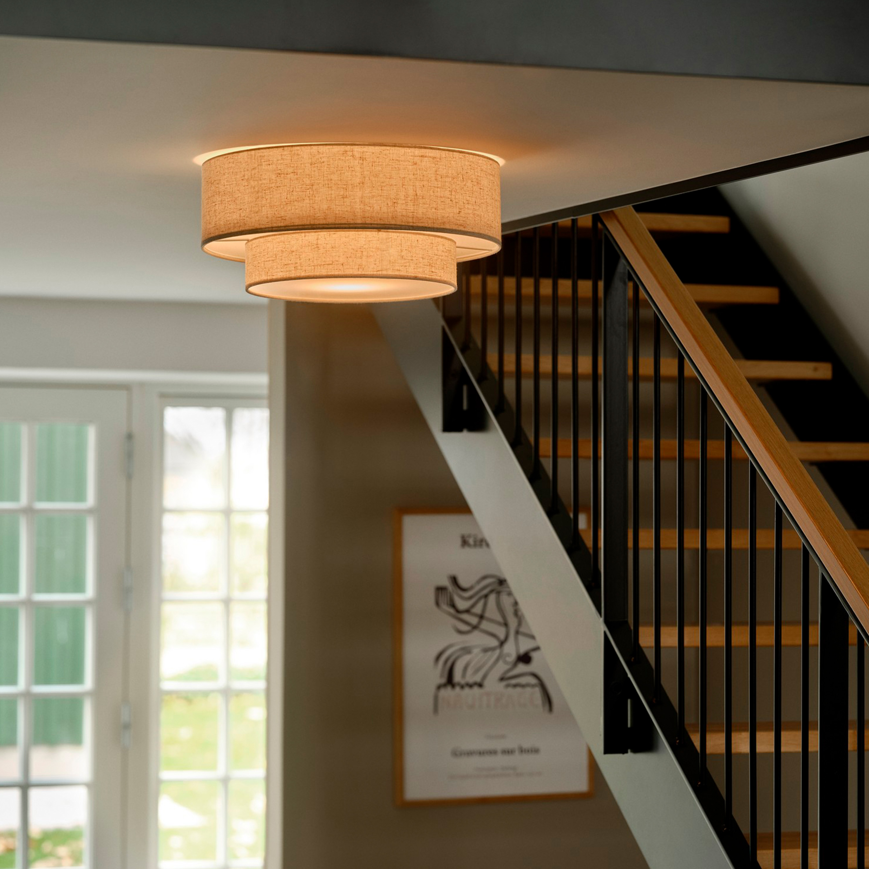 Nordlux Malodin Plafond Beige Ø50