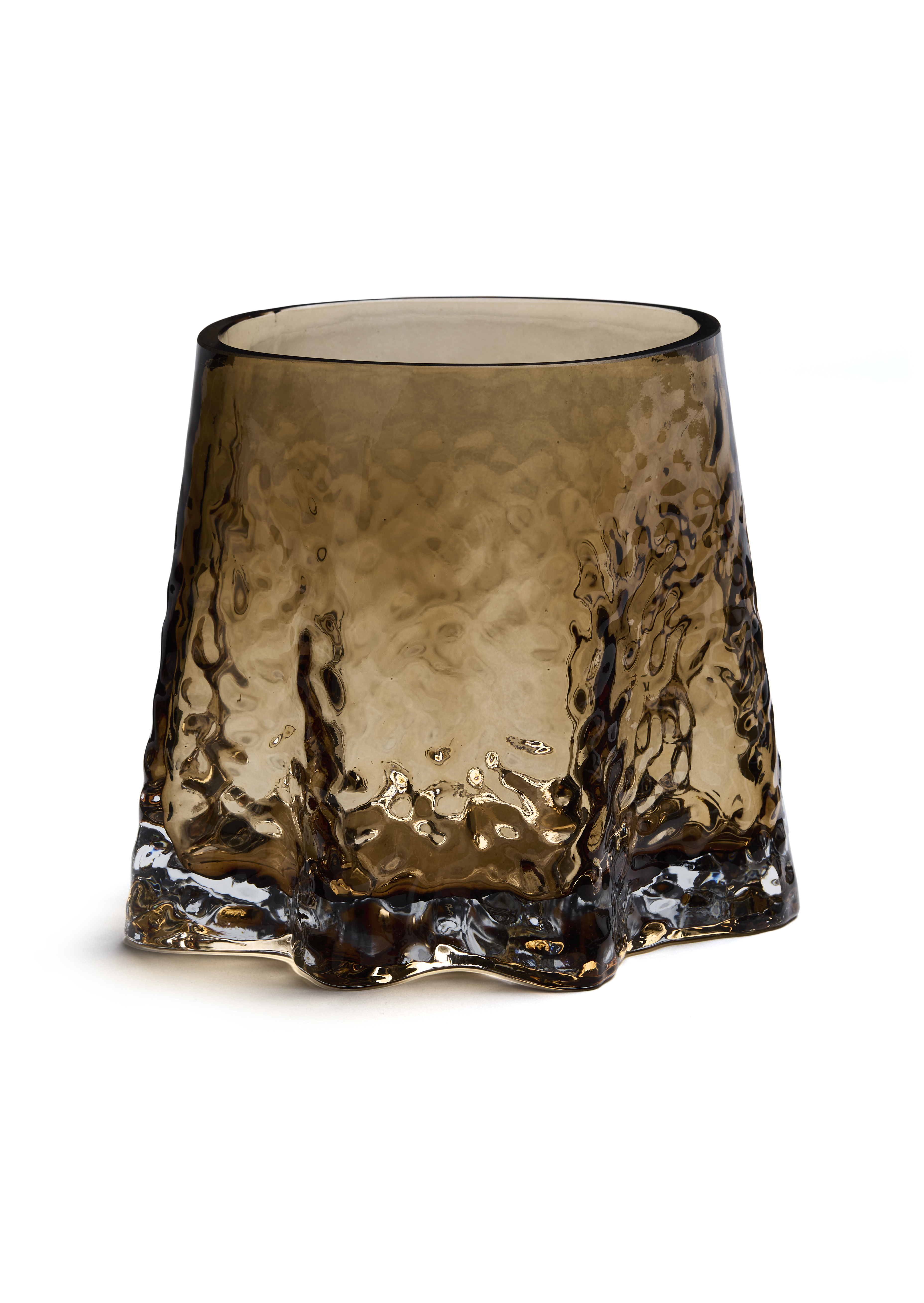 Cooee Design - Gry Windlicht Cognac Groß - Braun - Lichtlaternen