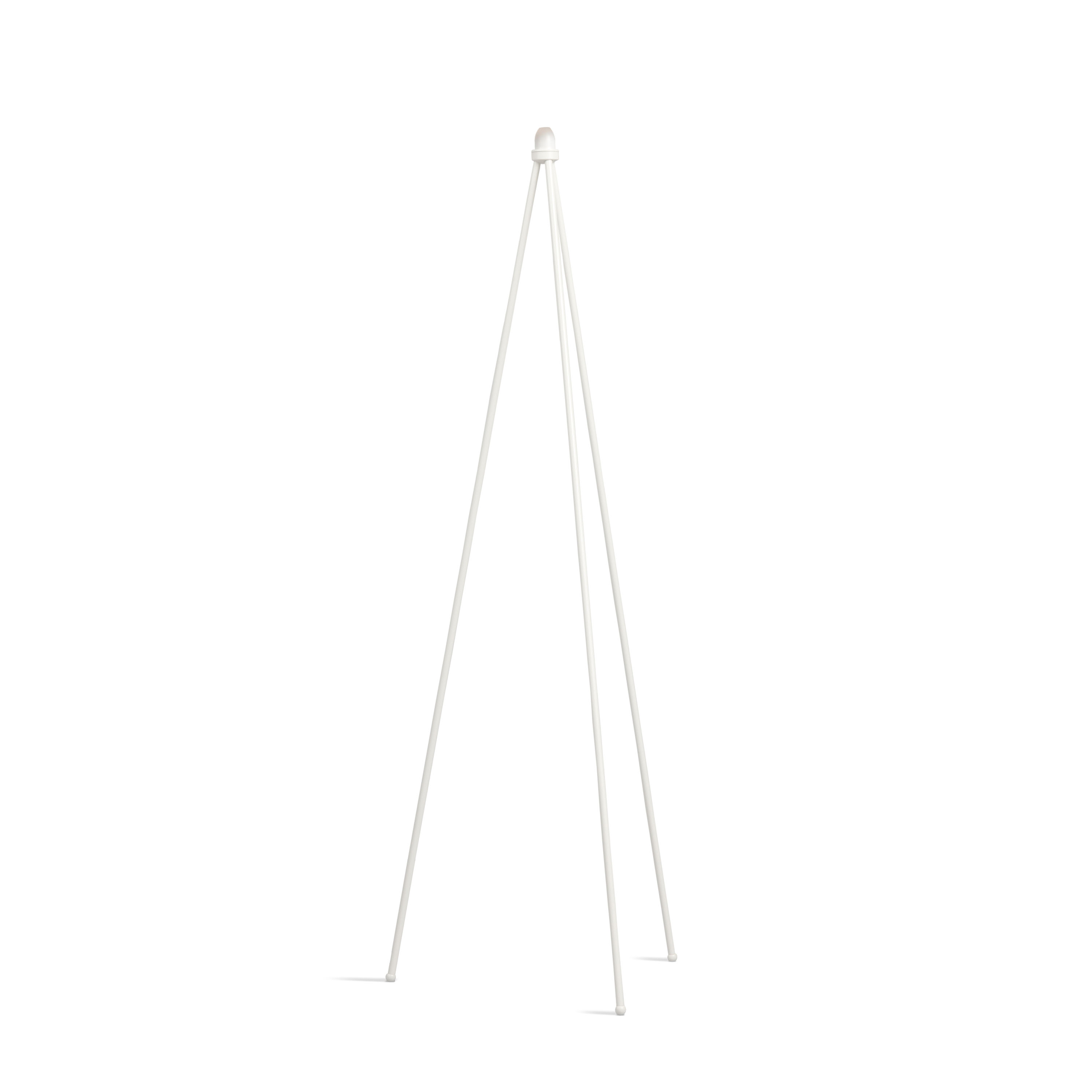 Oslo Wood Golvlampa Stativ White Matt