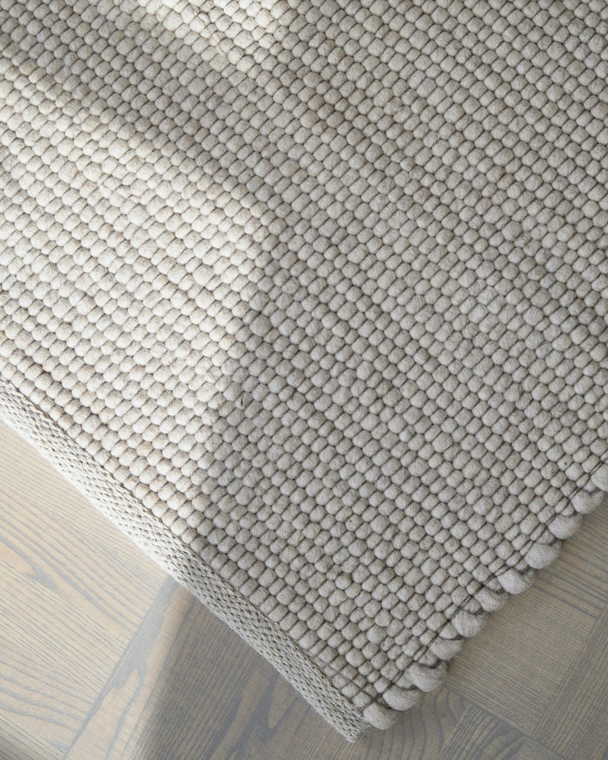 Classic Collection Merino Wollteppich Hafer 140x200