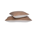 Verona Kuddfodral Sammet Beige 40x80