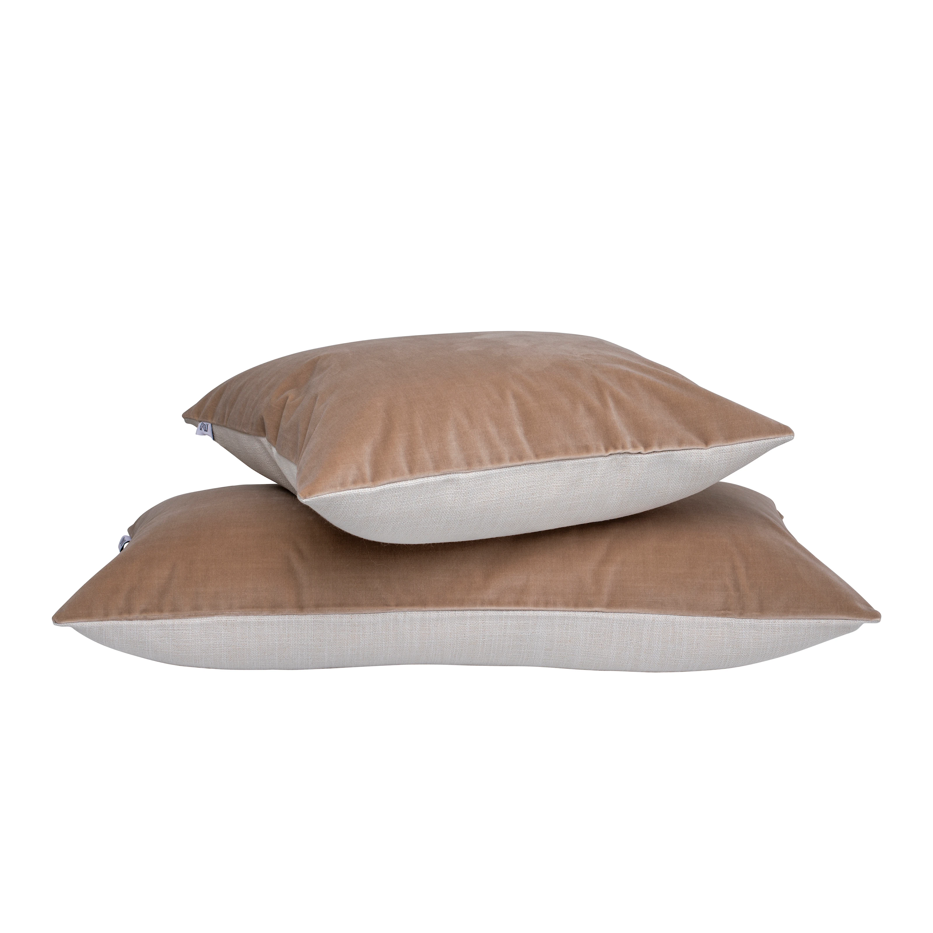 Verona Tyynynpäällinen Sametti Beige 40x80