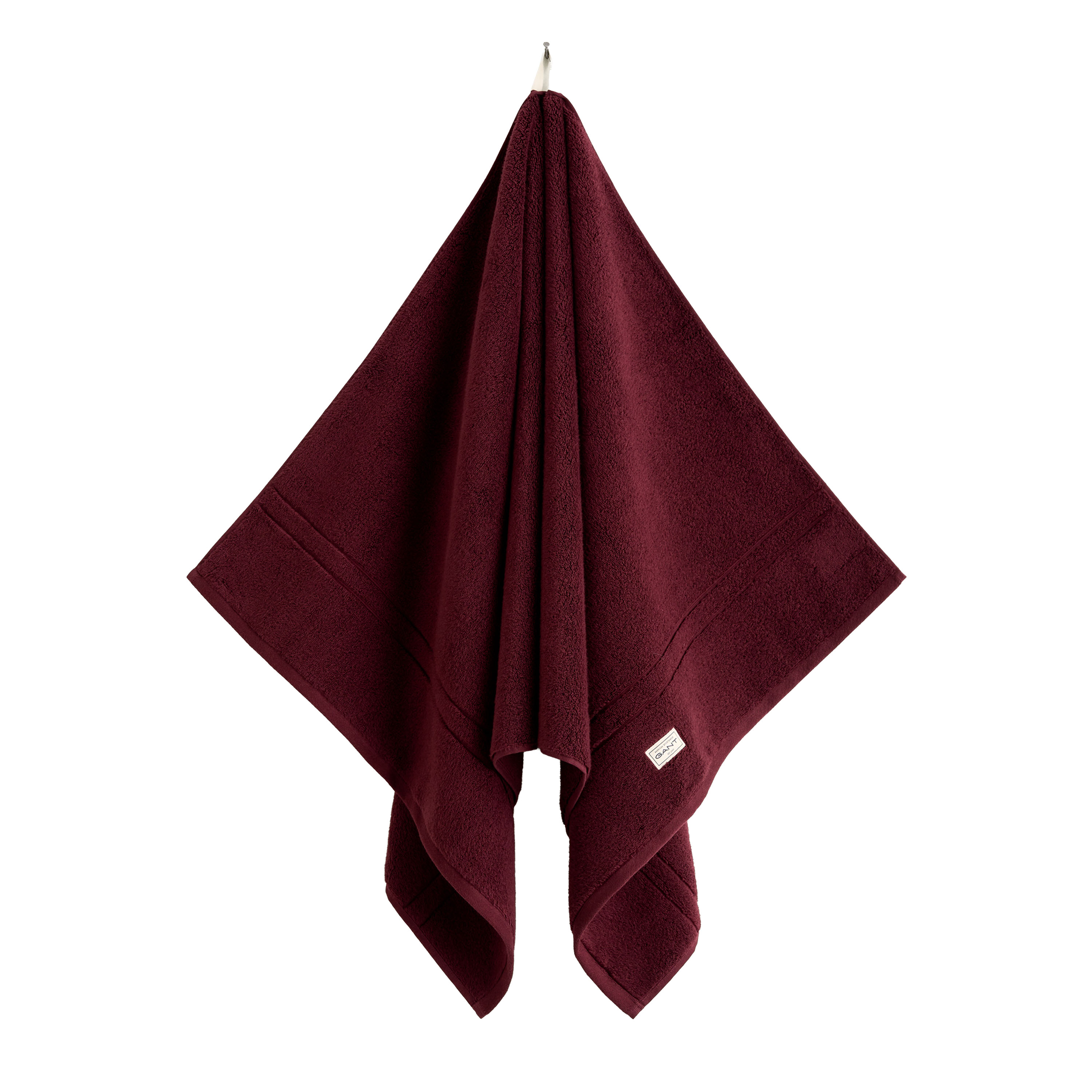 Organic Premium Terry Pyyhe Darkened Wine 70x140
