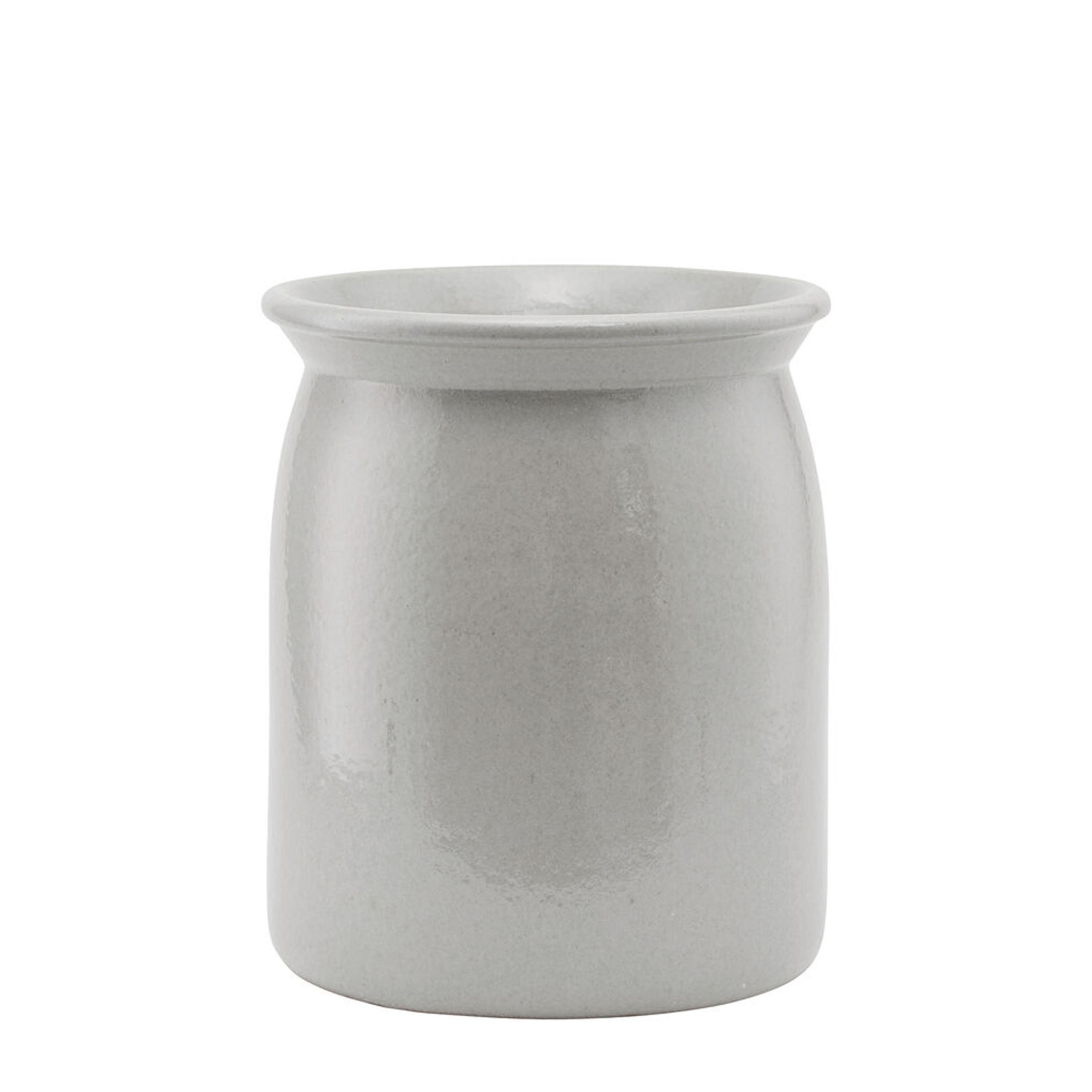 Meraki Burk Vase Shellish Grey Medium