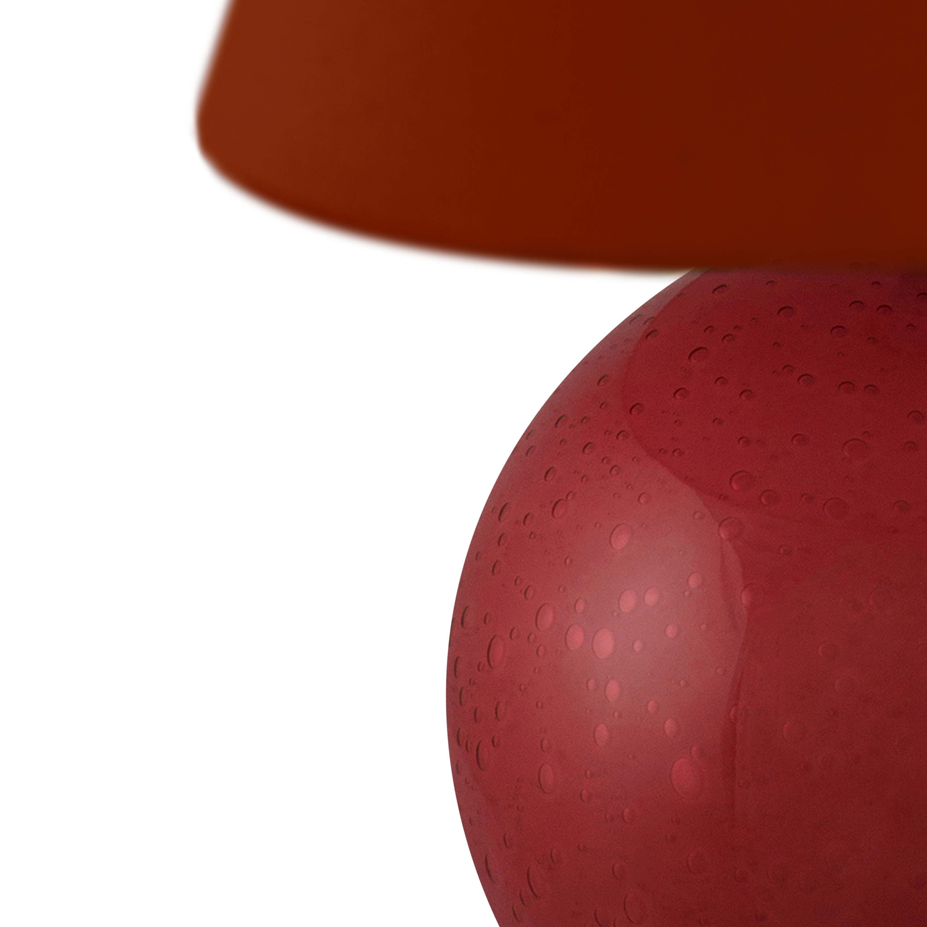 Globen Lighting Iris Portabel Bordslampa Burgundy