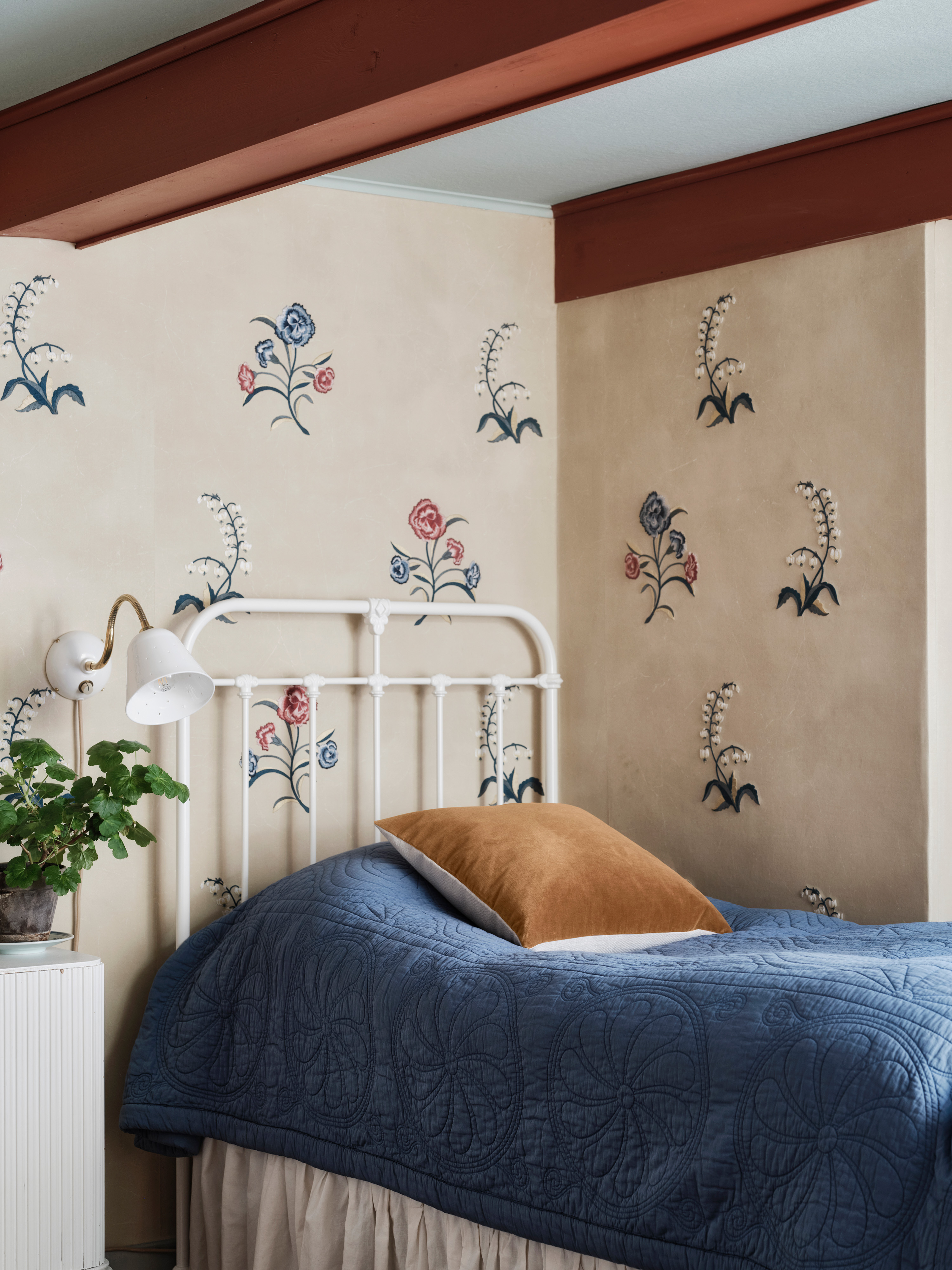 Mille Notti Durham Dämmerung Bettüberwurf Blau/Hellblau 260x260