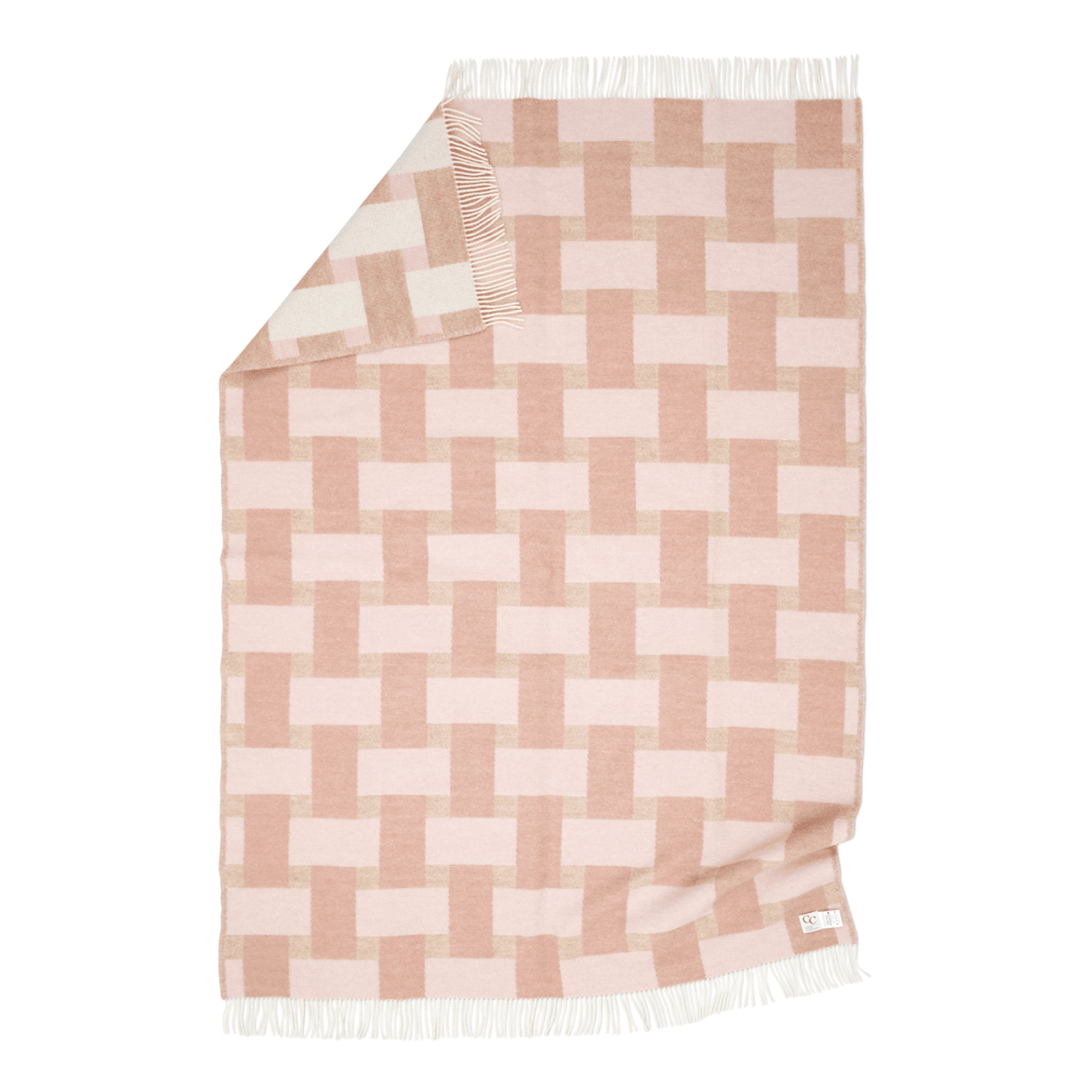 Classic Collection Weave Villahuopa Vaaleanpunainen