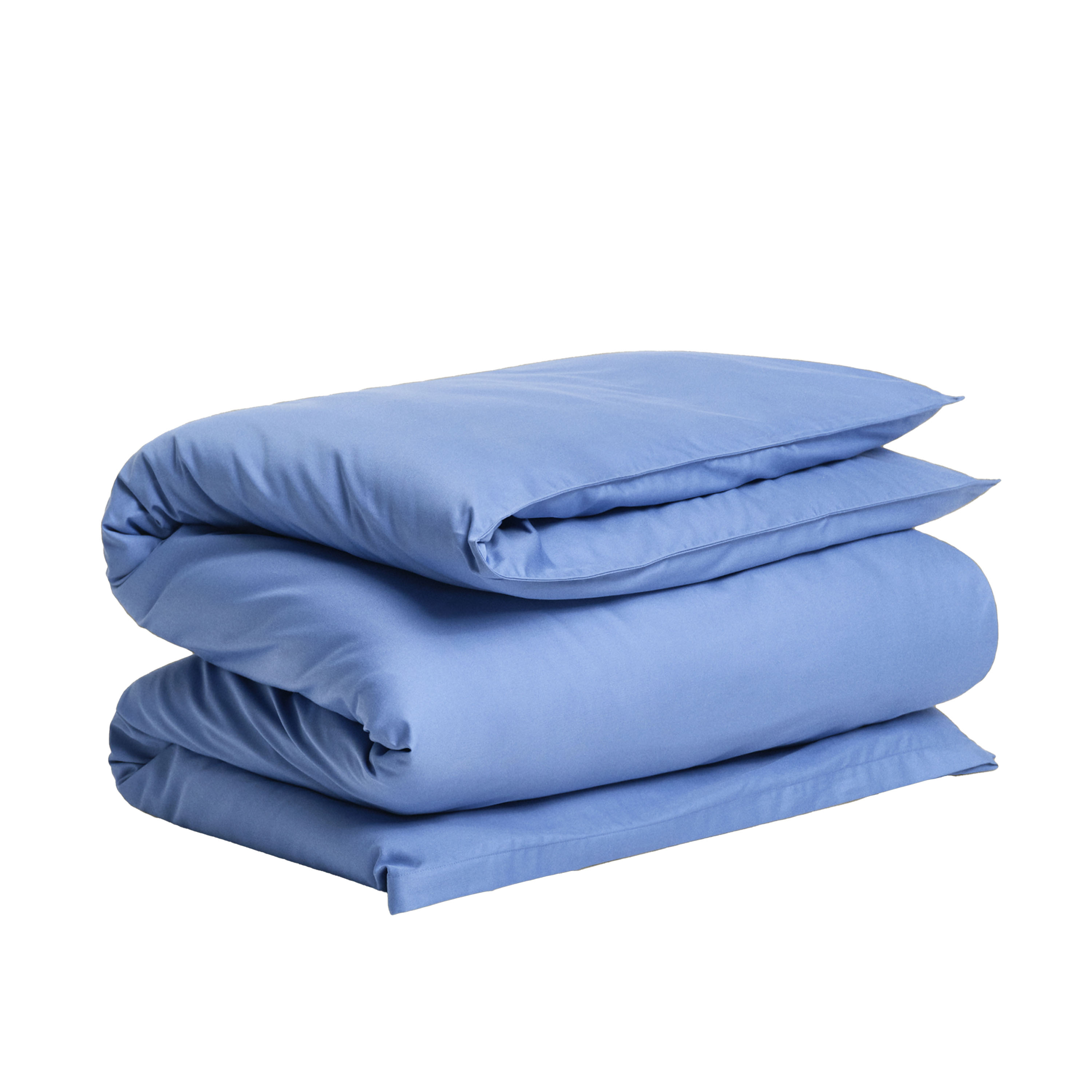 Sateen Bettbezug Faded Denim 150x210