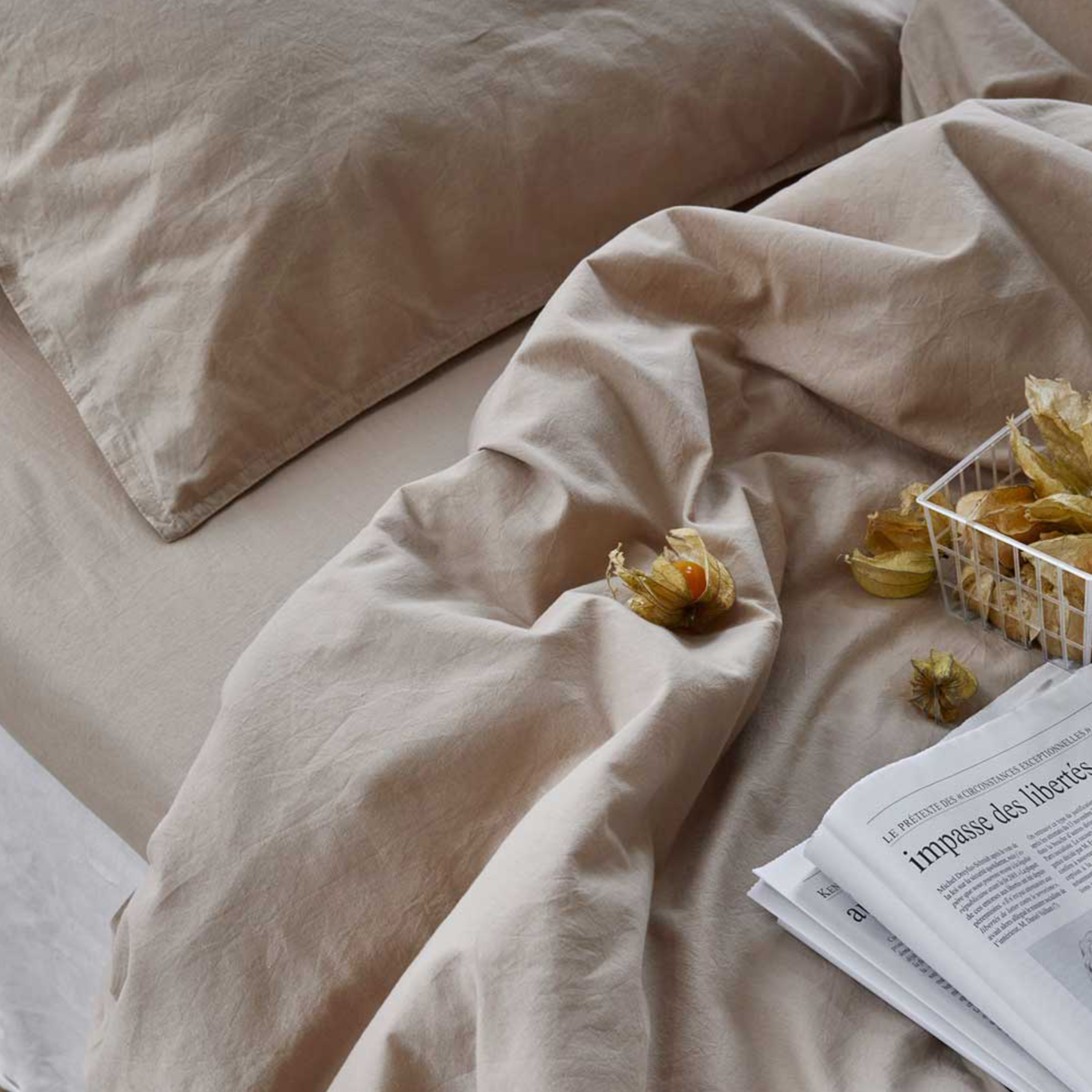 Midnatt Tyynyliina Hassel 50 x 60 2-pakkaus