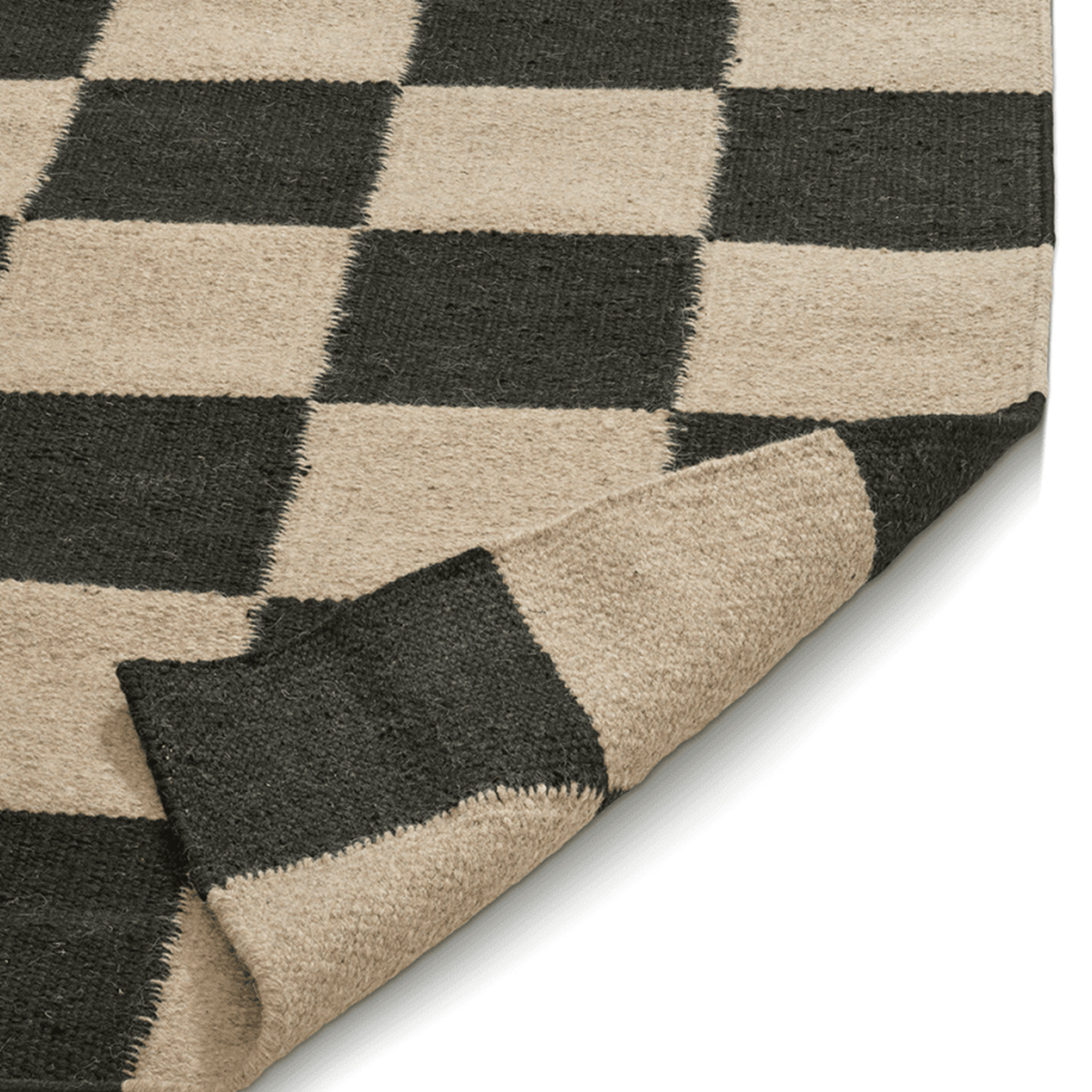 Classic Collection Teppich Square Schwarz/Natur 300x400