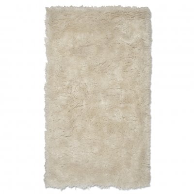 Cloudy Wollteppich Naturweiß 80x150