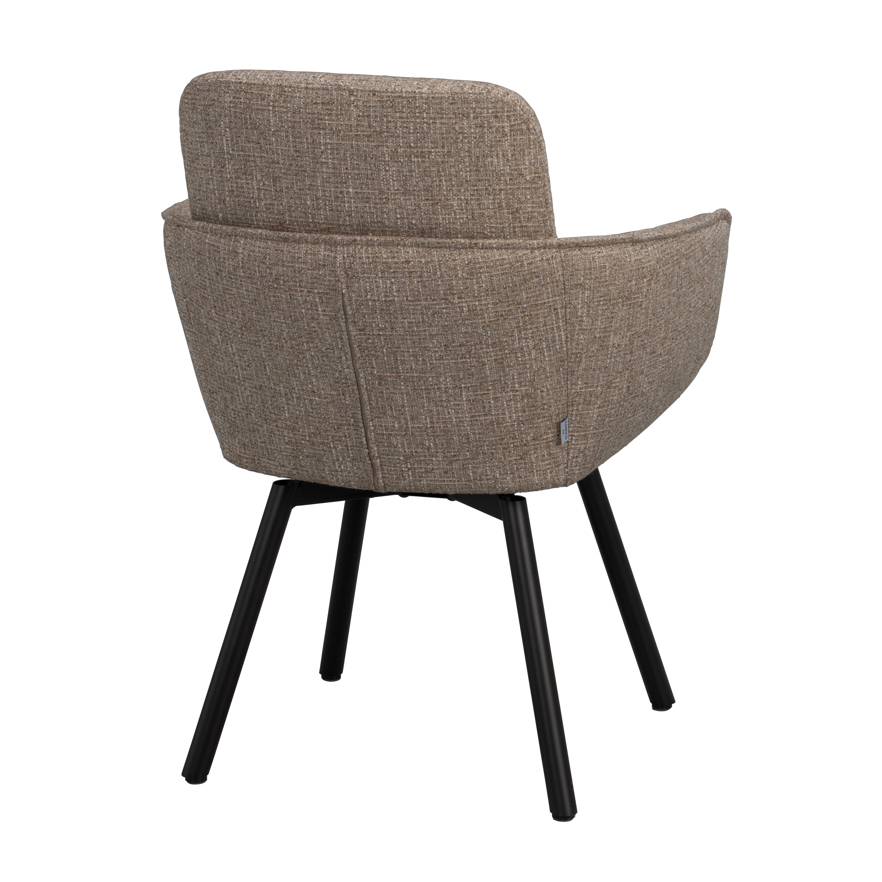 Rowico Home Roswell Karmstol Mörkbeige/Brun