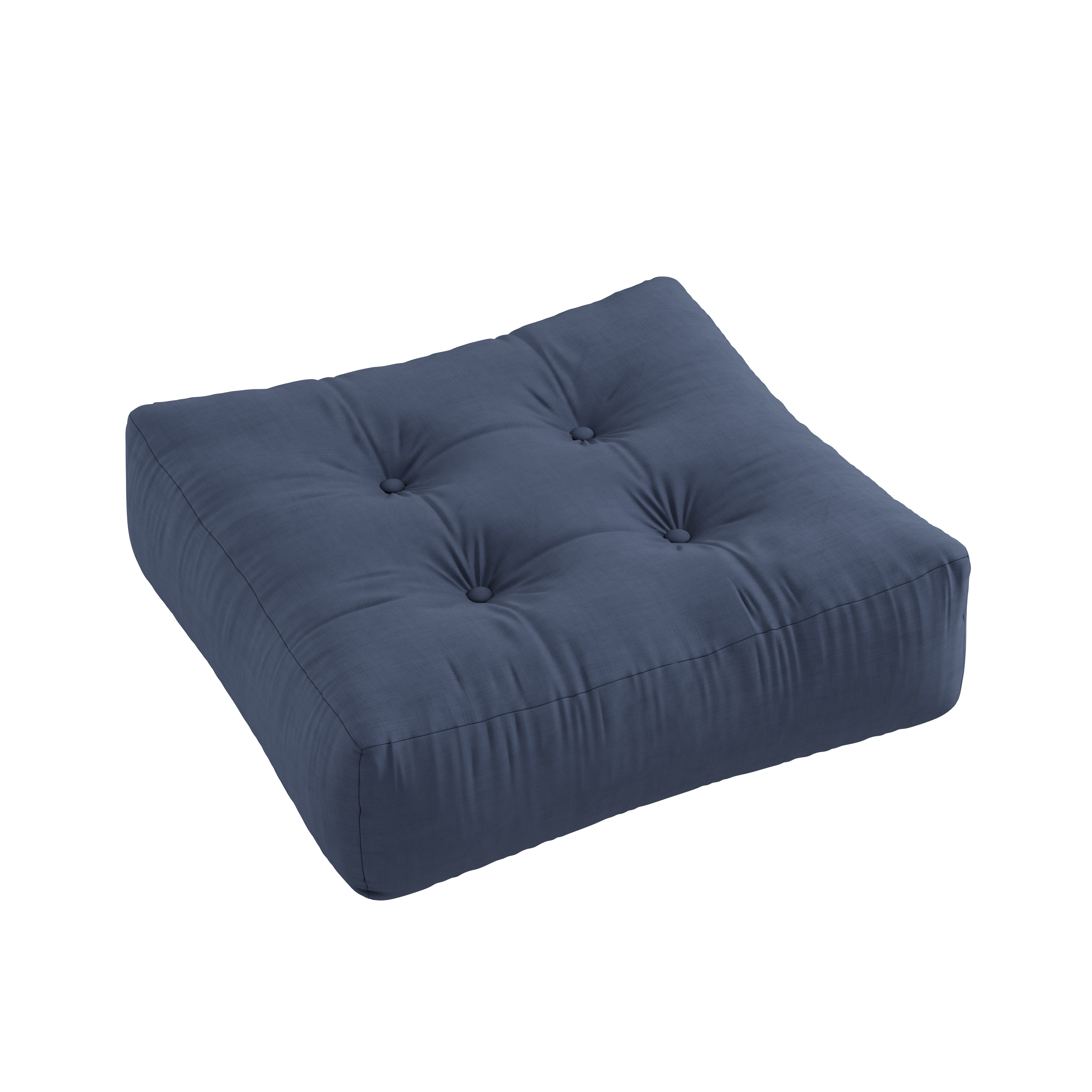 More Sittpuff Navy 70x70cm