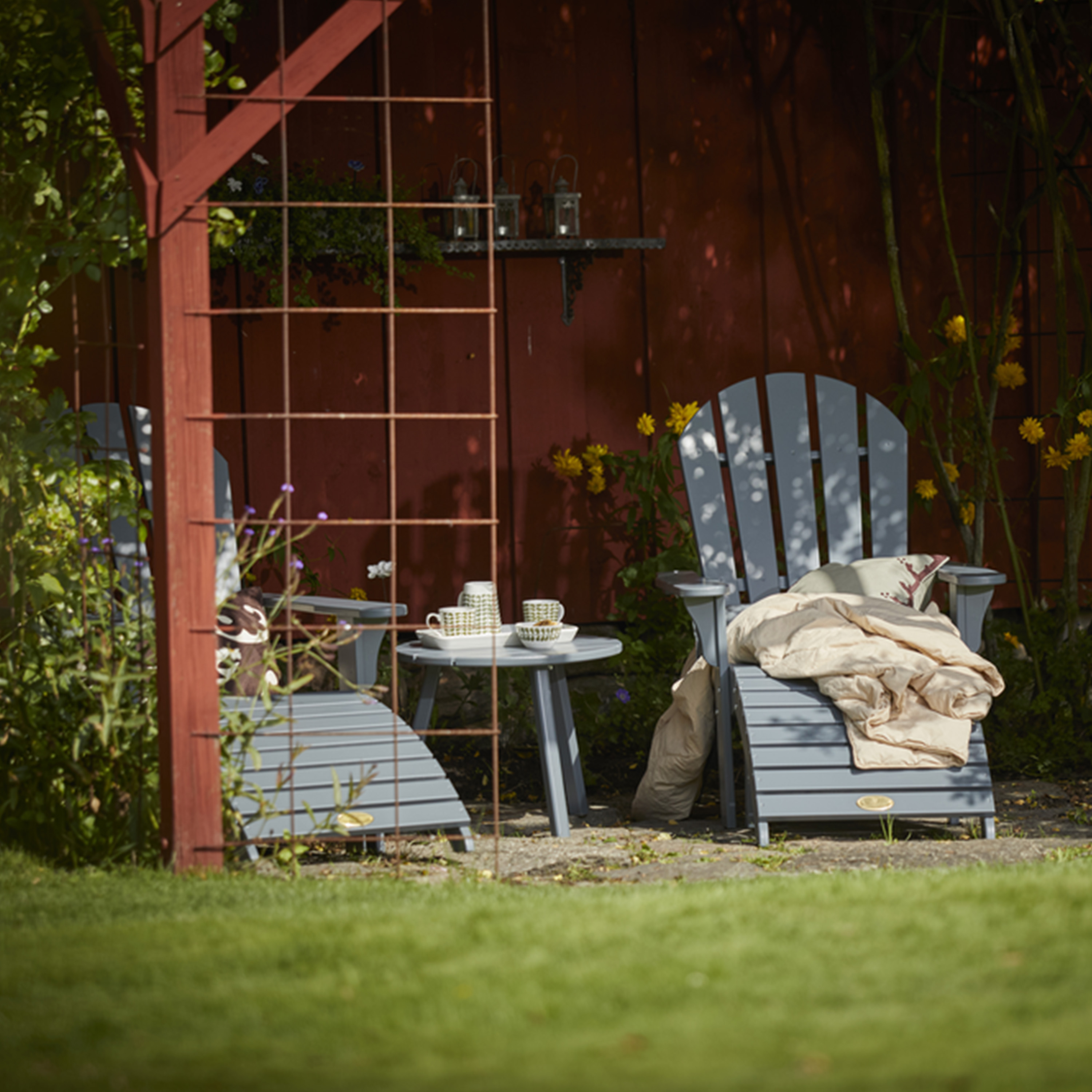 Hillerstorp Tennessee Terassituoli Teräksenharmaa