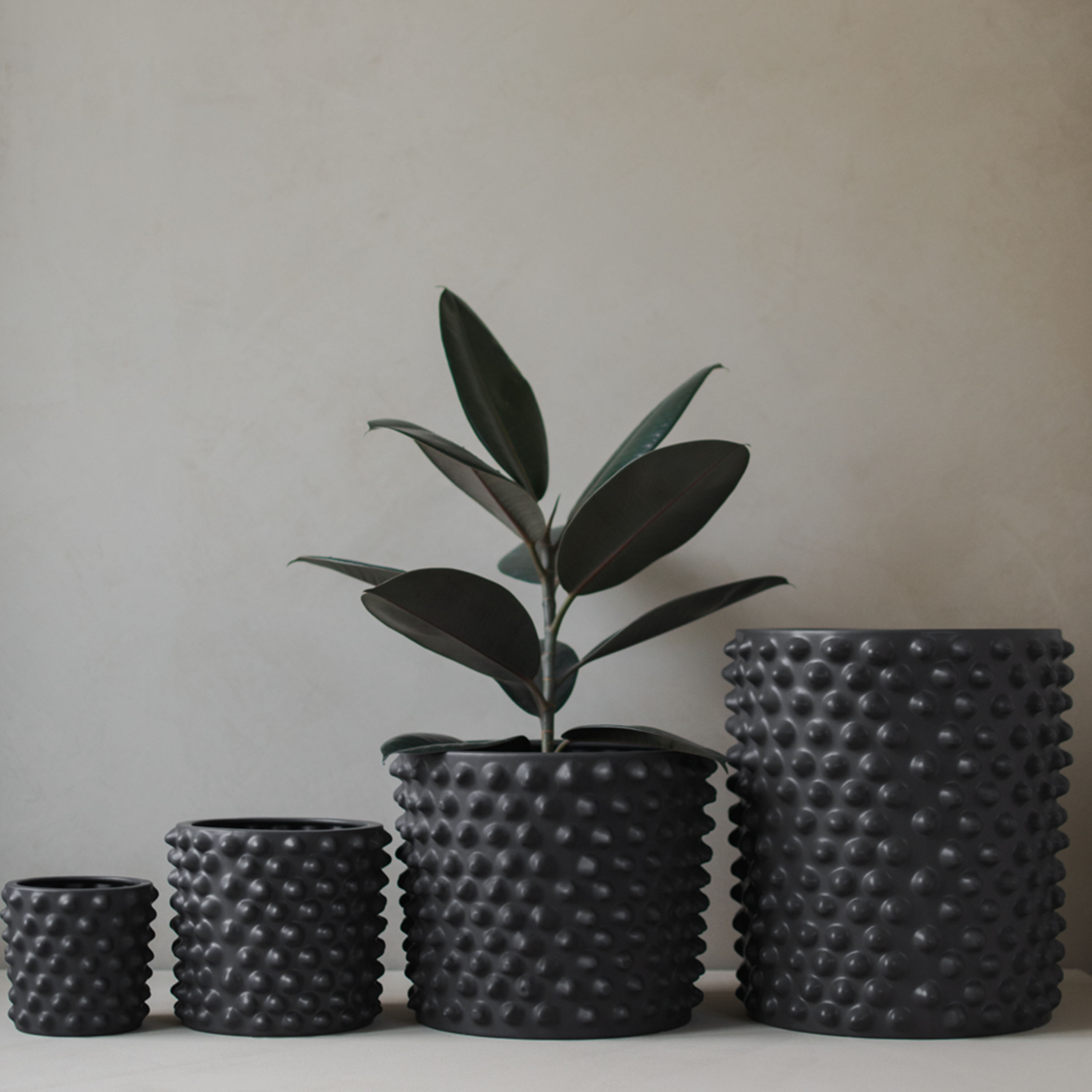 DBKD Cloudy Kruka Dark Grey Small