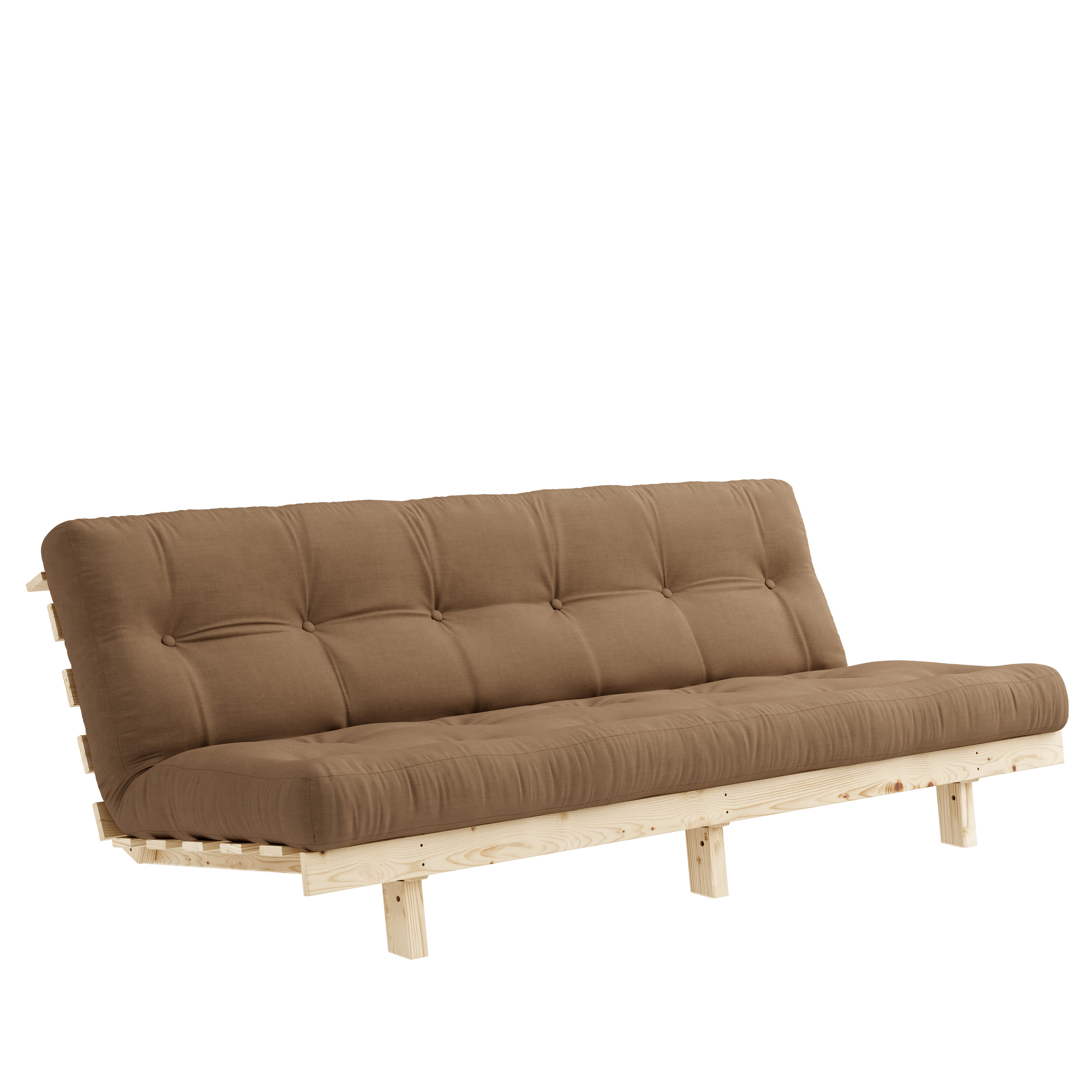 Lean Raw Schlafsofa Mocca 130x200