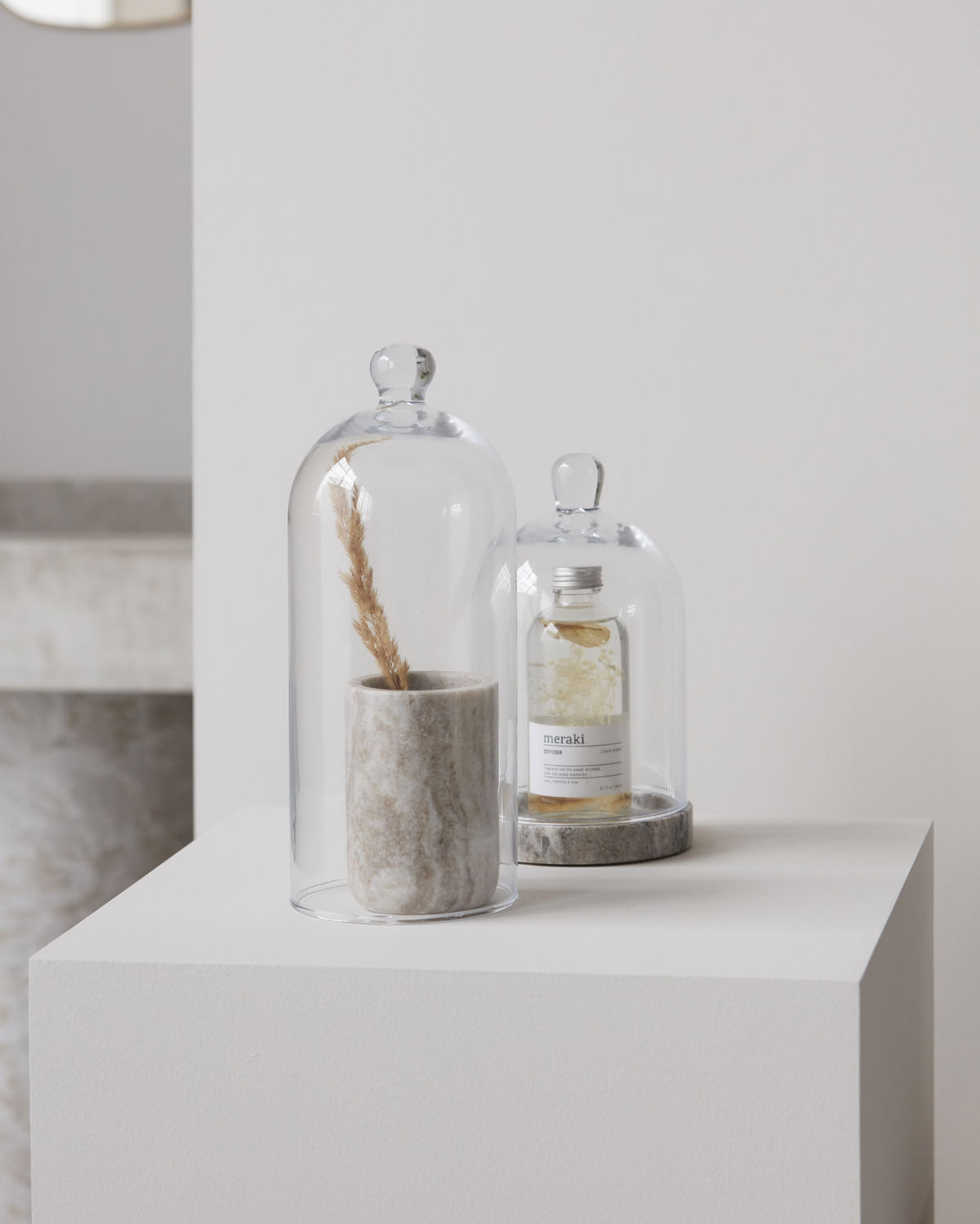 Meraki Glasklocka Klar 29cm