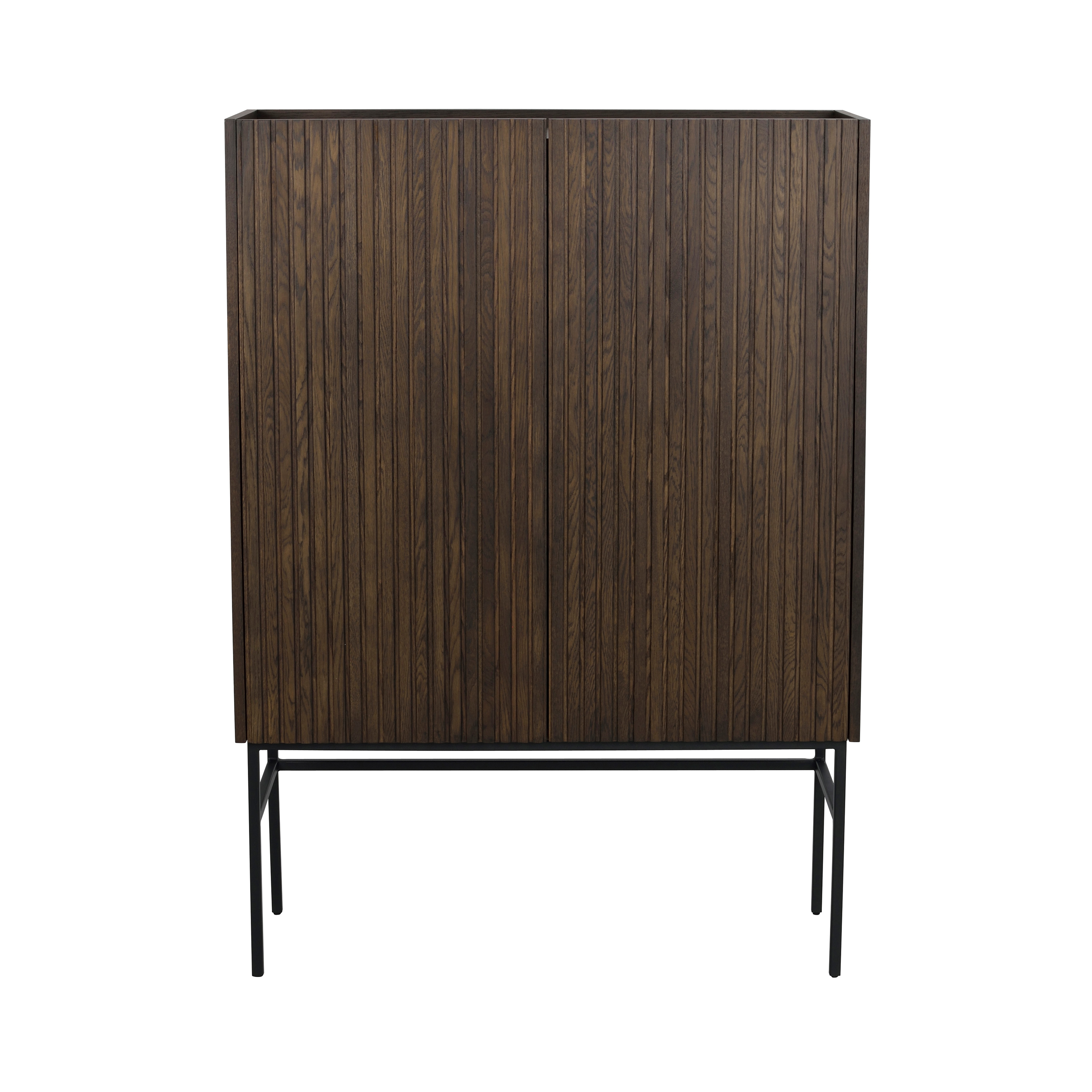 Rowico Home Halifax Schrank Braun/Schwarz 100cm