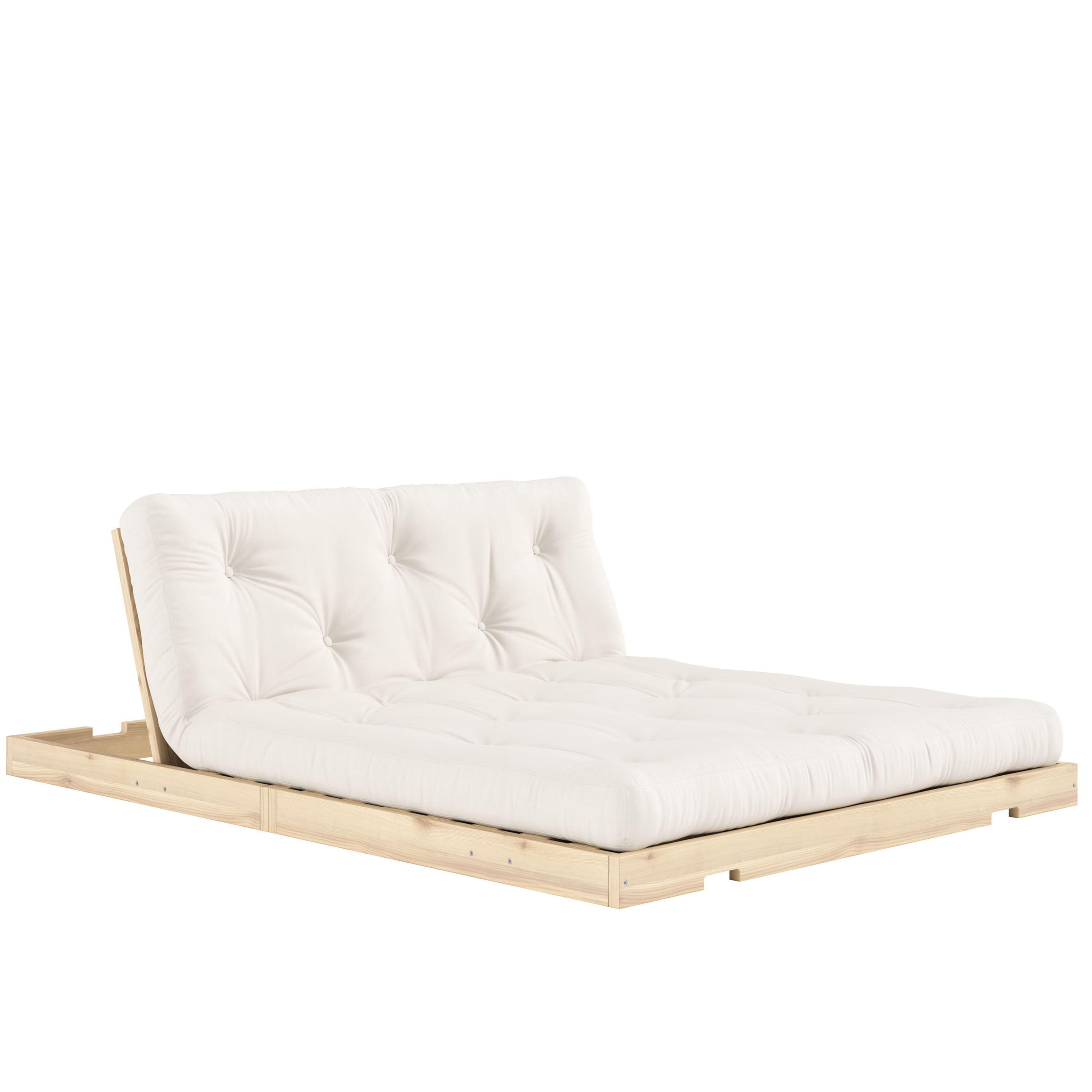 Karup Design Flip Vuodesohva Raw patjalla Natural 140x200