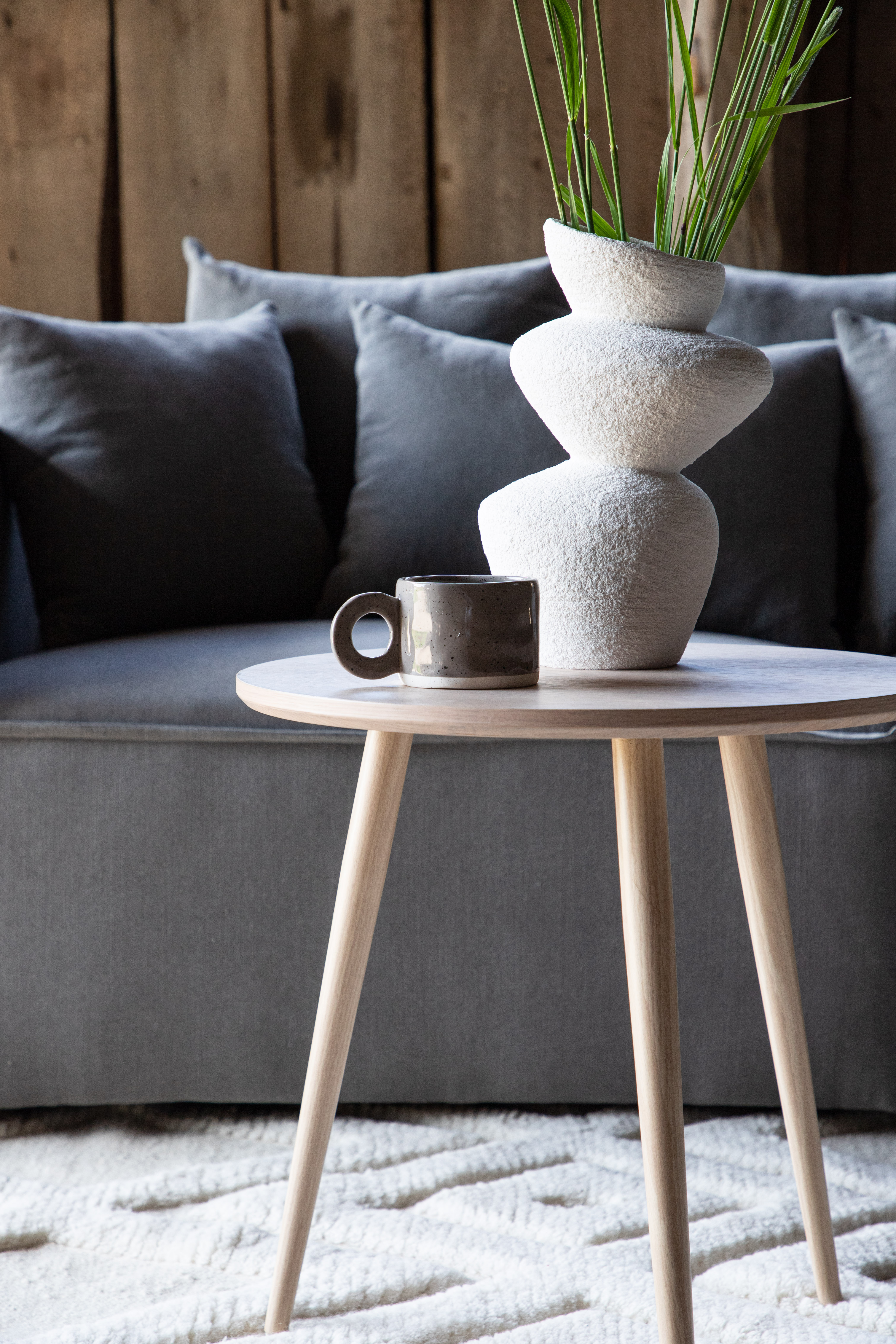 Vind Askim Sidobord Whitewash