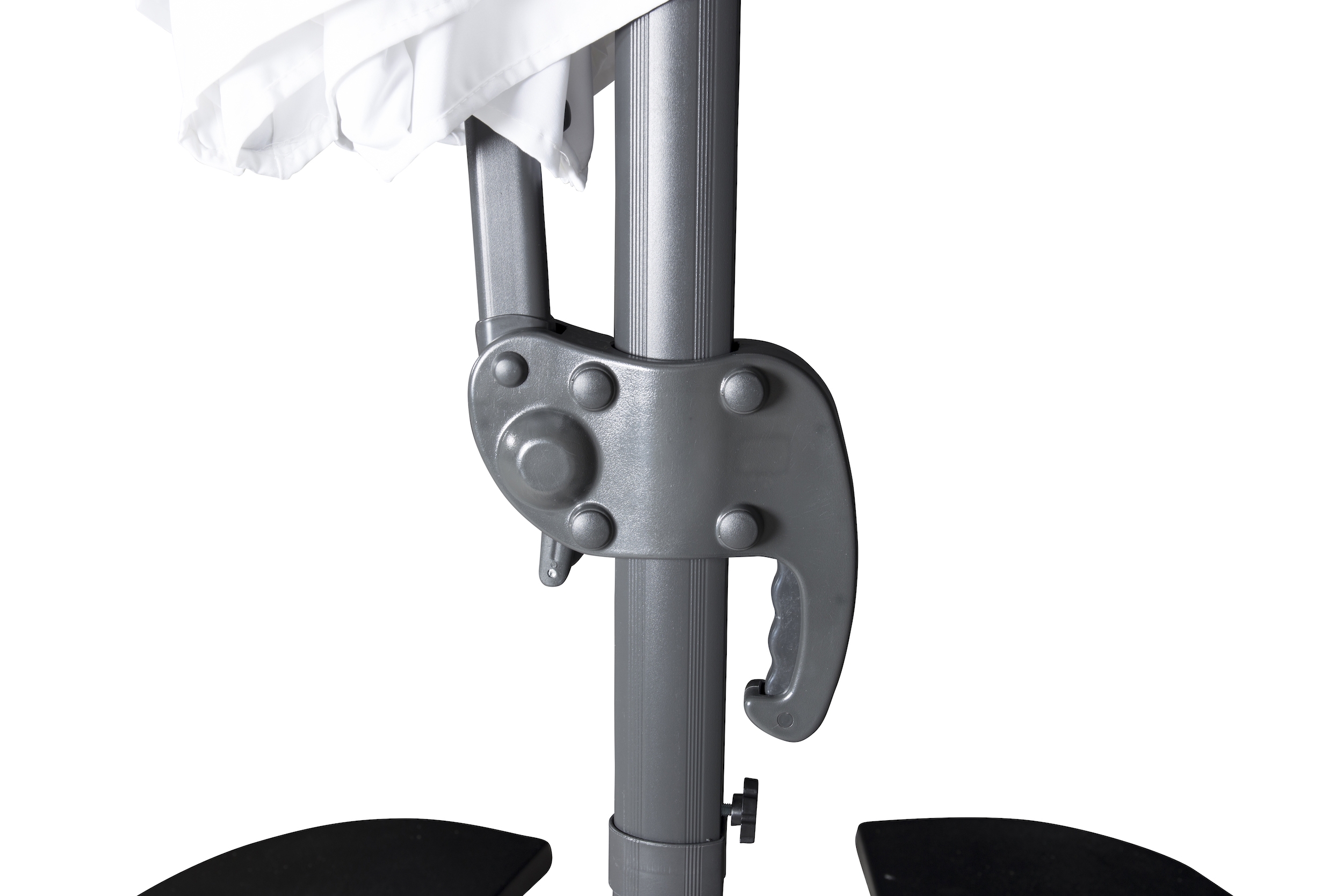 Venture Home Leeds Hängparasoll Vit 300cm