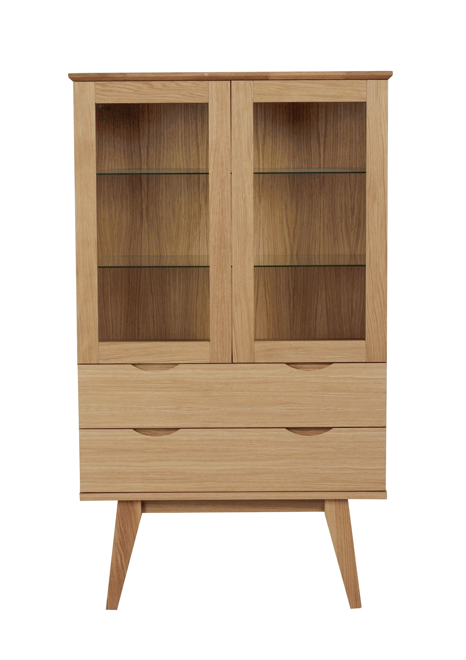 Rowico Home Filippa Vitrinskåp Eiche 140 cm